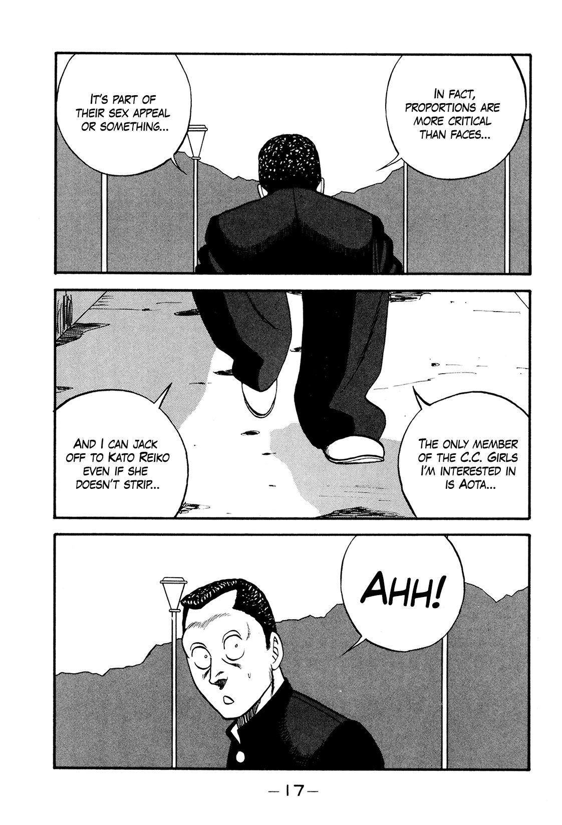 Be-Bop-Highschool Chapter 172 page 15 - Chapter 172: The Distressed Bastard's Writhing in Anguish