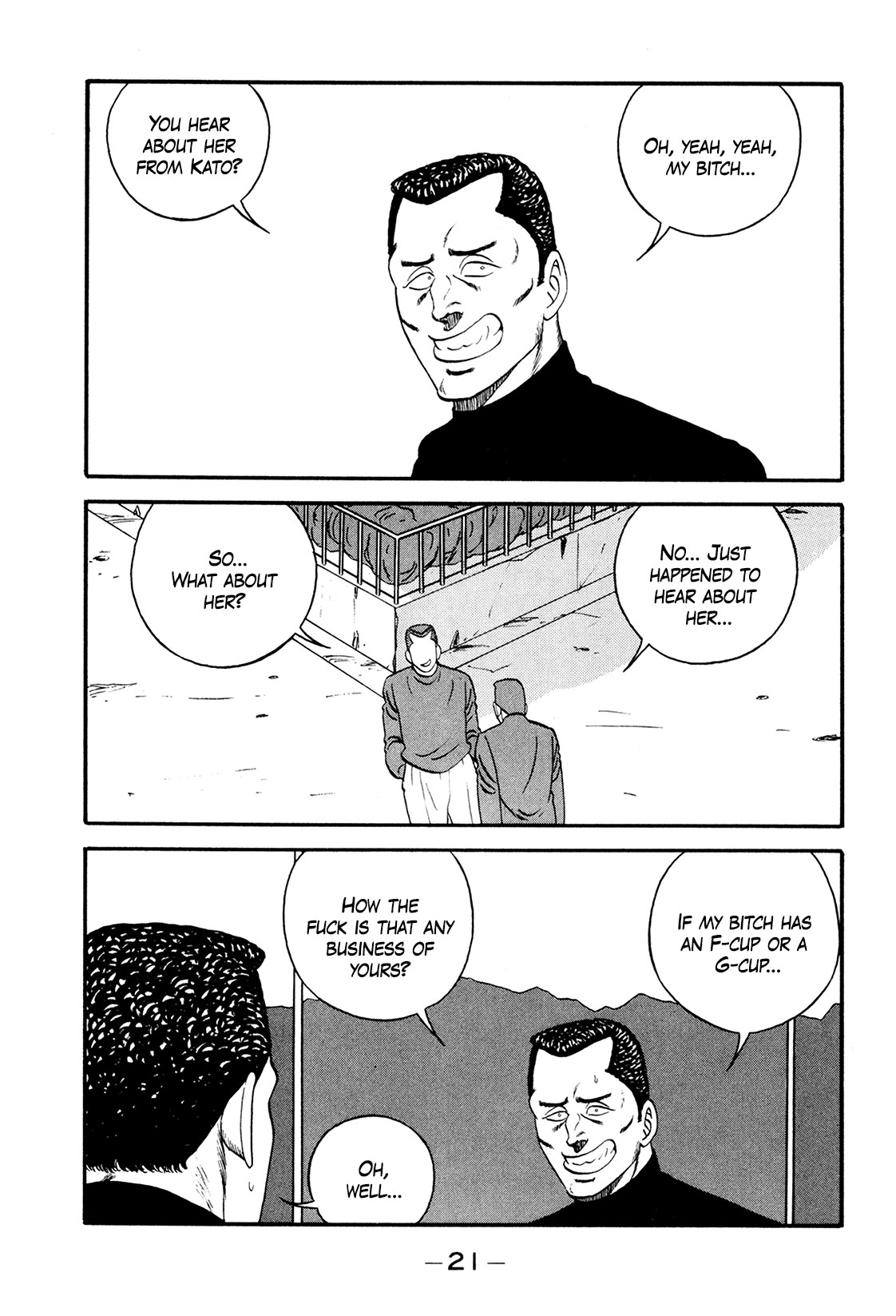 Be-Bop-Highschool Chapter 172 page 19 - Chapter 172: The Distressed Bastard's Writhing in Anguish