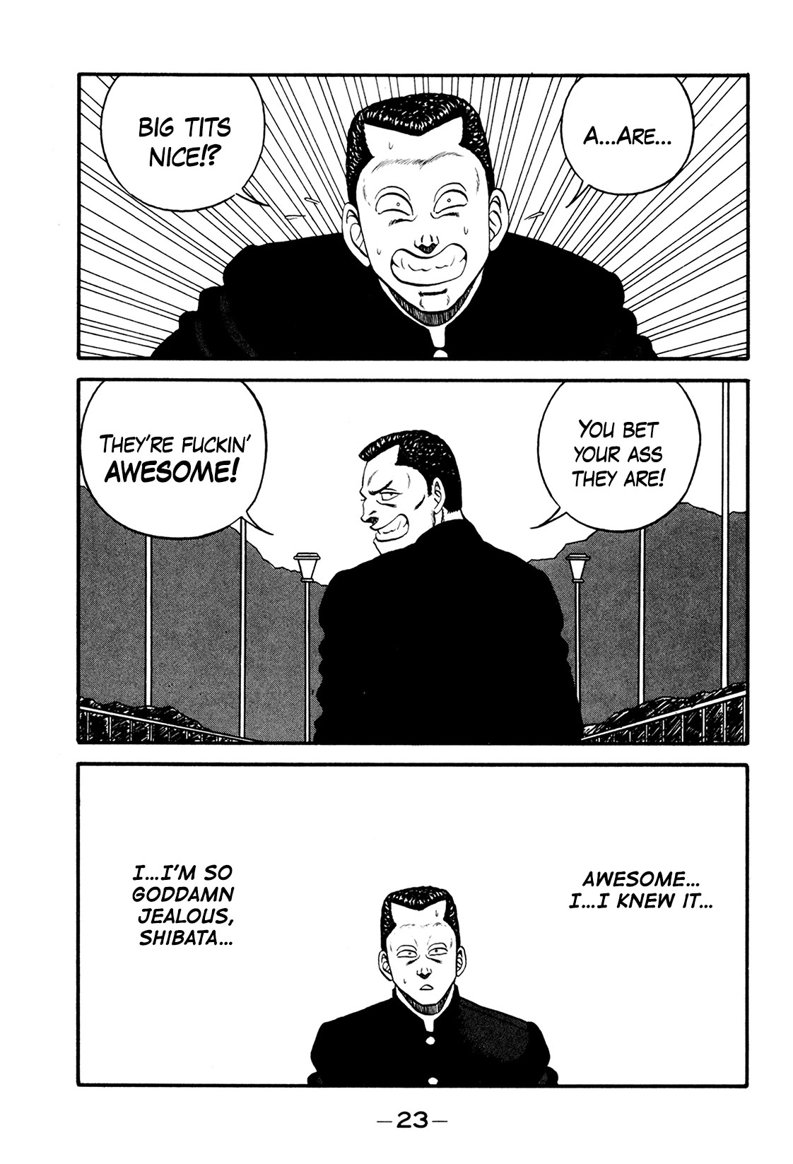 Be-Bop-Highschool Chapter 172 page 21 - Chapter 172: The Distressed Bastard's Writhing in Anguish