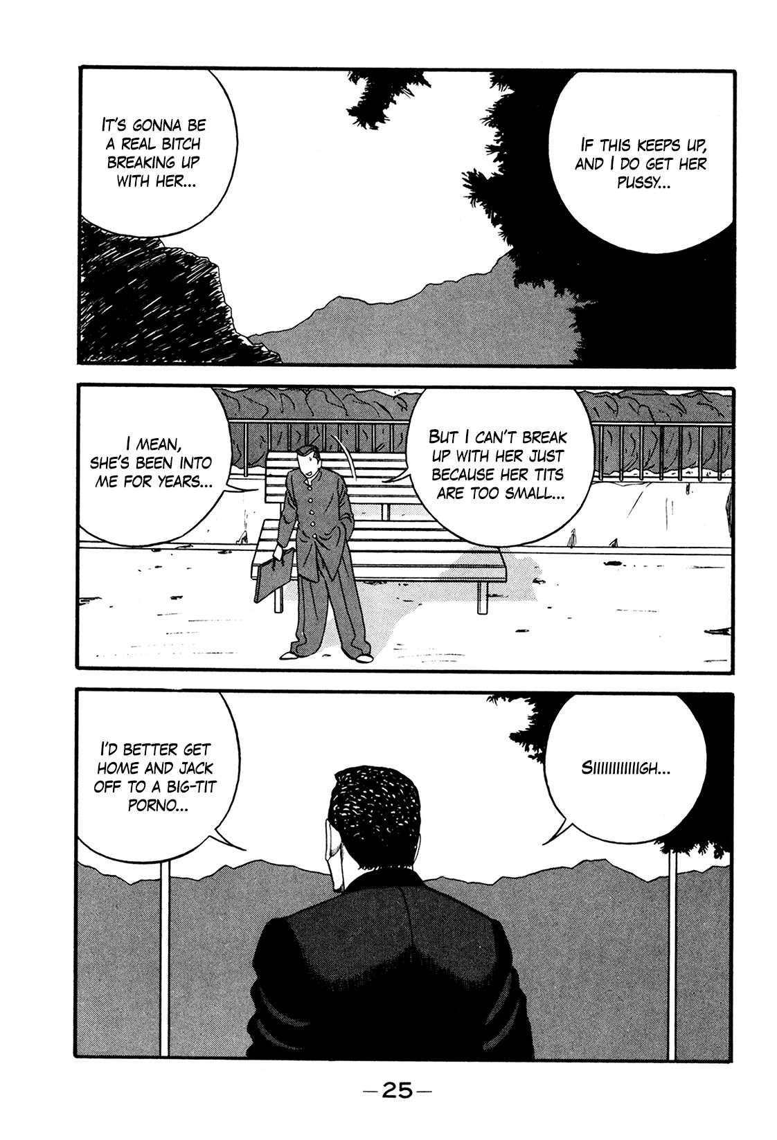 Be-Bop-Highschool Chapter 172 page 23 - Chapter 172: The Distressed Bastard's Writhing in Anguish