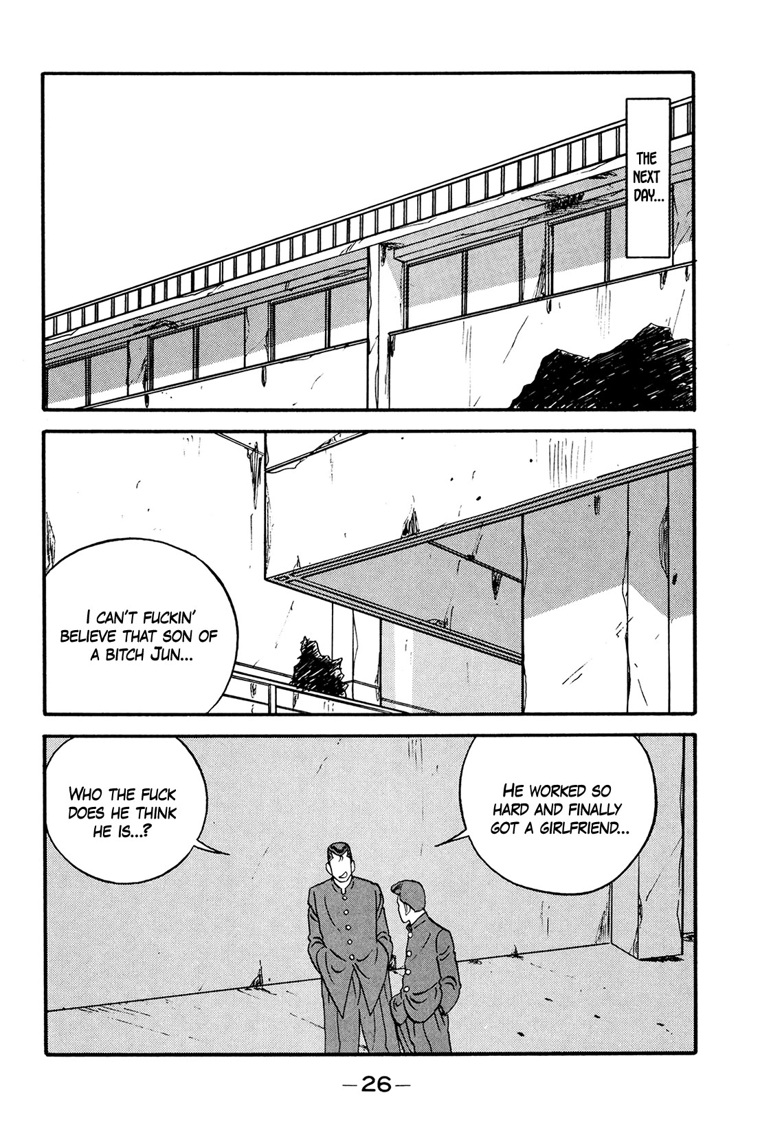 Be-Bop-Highschool Chapter 172 page 24 - Chapter 172: The Distressed Bastard's Writhing in Anguish
