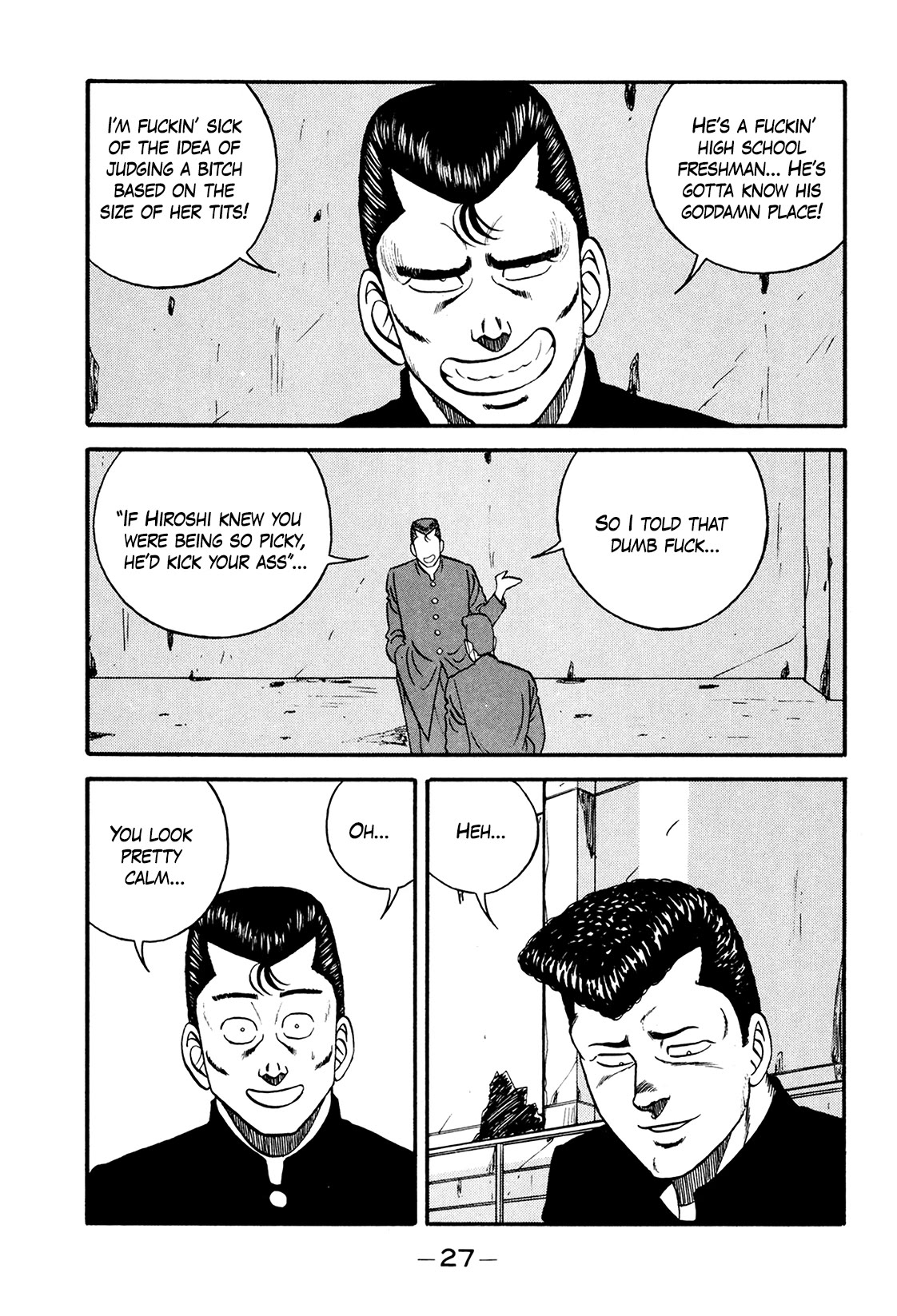 Be-Bop-Highschool Chapter 172 page 25 - Chapter 172: The Distressed Bastard's Writhing in Anguish
