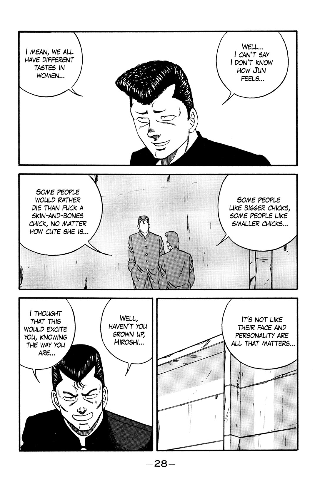 Be-Bop-Highschool Chapter 172 page 26 - Chapter 172: The Distressed Bastard's Writhing in Anguish