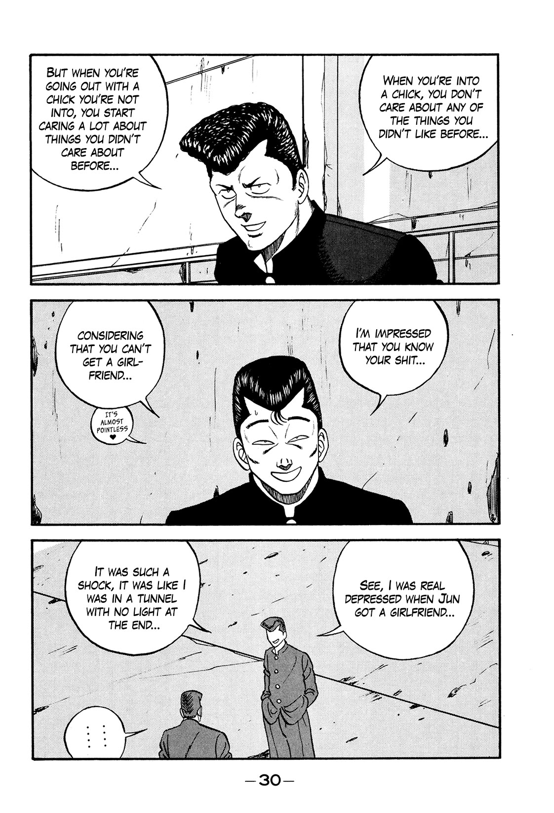 Be-Bop-Highschool Chapter 172 page 28 - Chapter 172: The Distressed Bastard's Writhing in Anguish