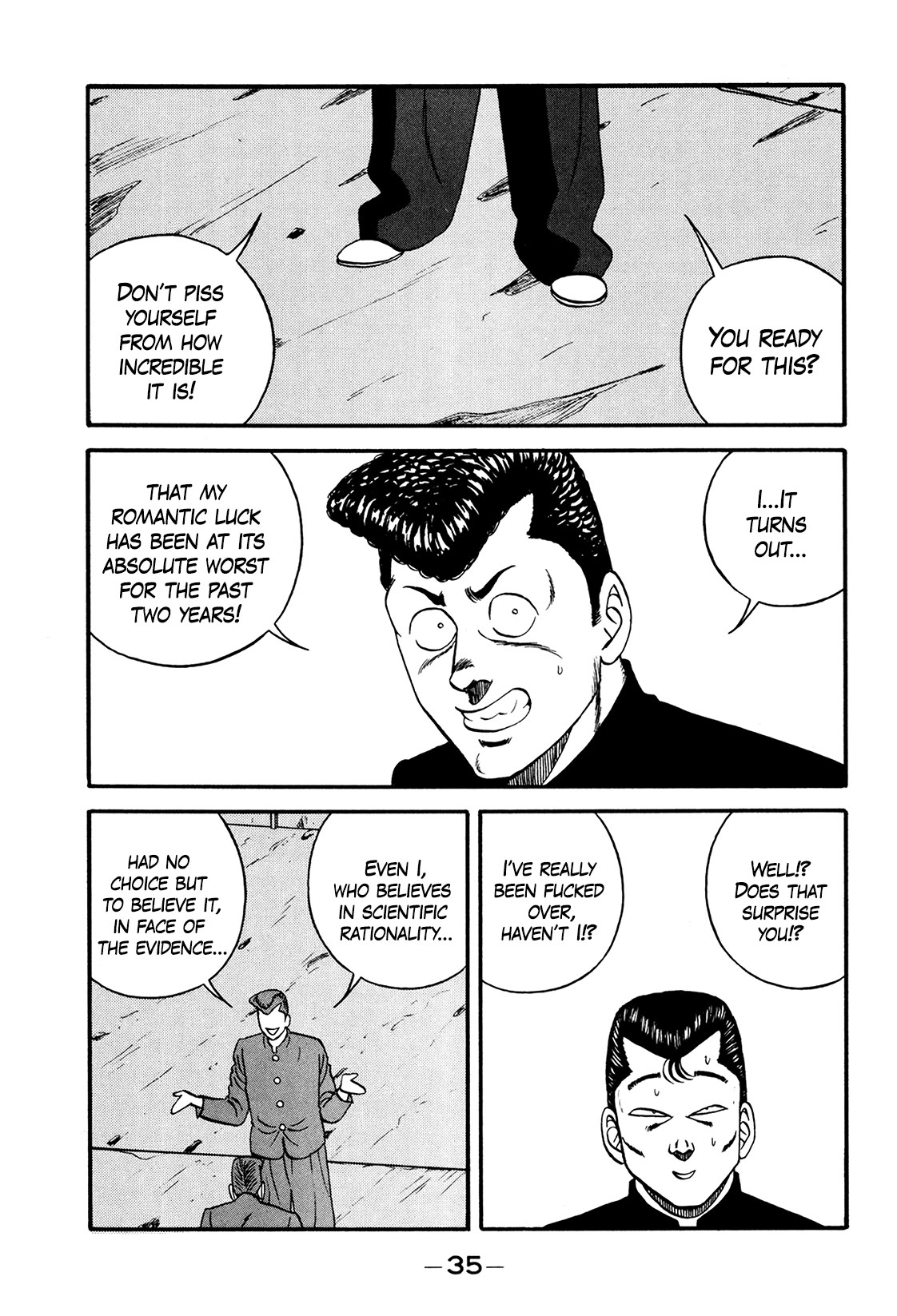 Be-Bop-Highschool Chapter 172 page 33 - Chapter 172: The Distressed Bastard's Writhing in Anguish