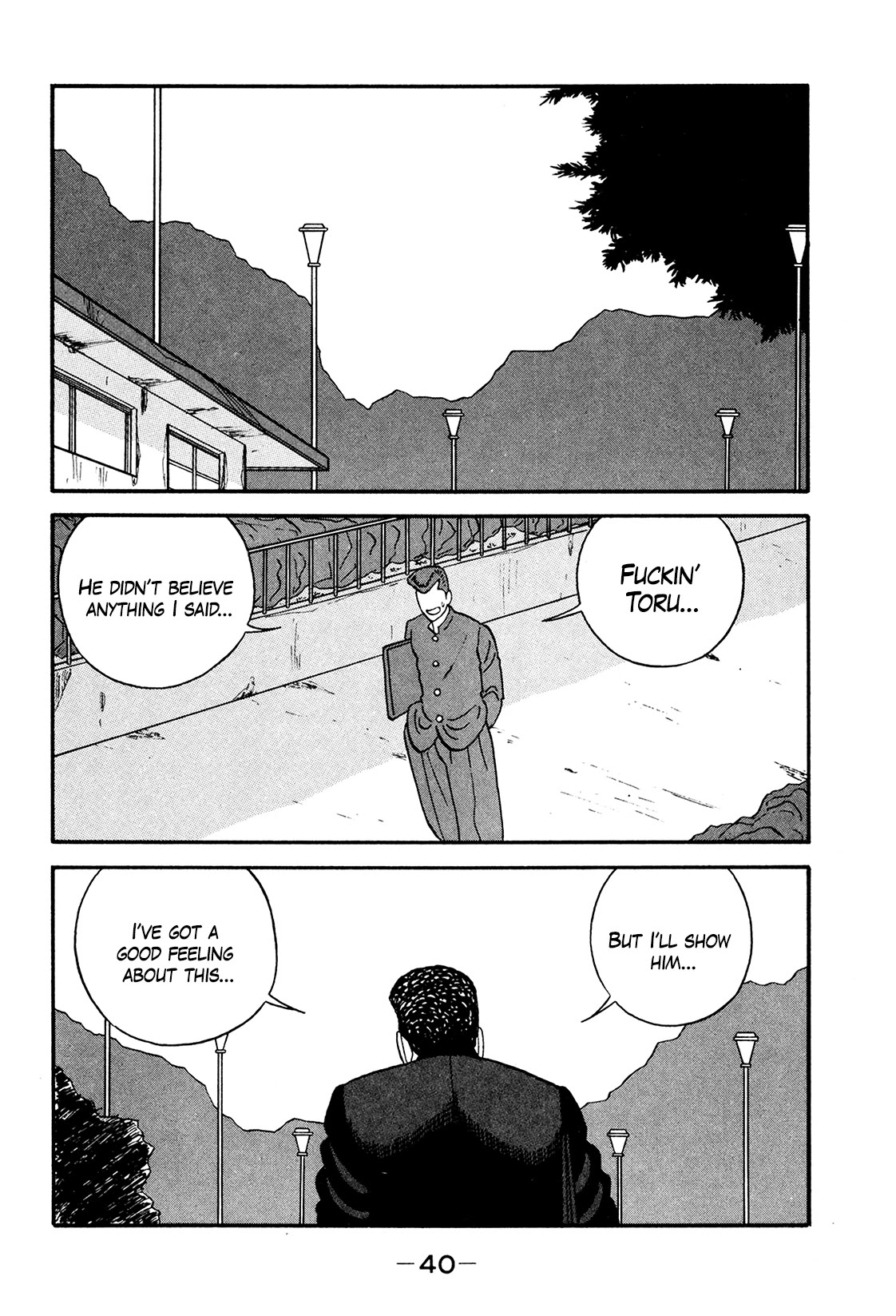 Be-Bop-Highschool Chapter 172 page 38 - Chapter 172: The Distressed Bastard's Writhing in Anguish