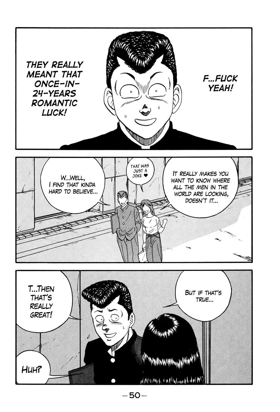 Be-Bop-Highschool Chapter 172 page 48 - Chapter 172: The Distressed Bastard's Writhing in Anguish