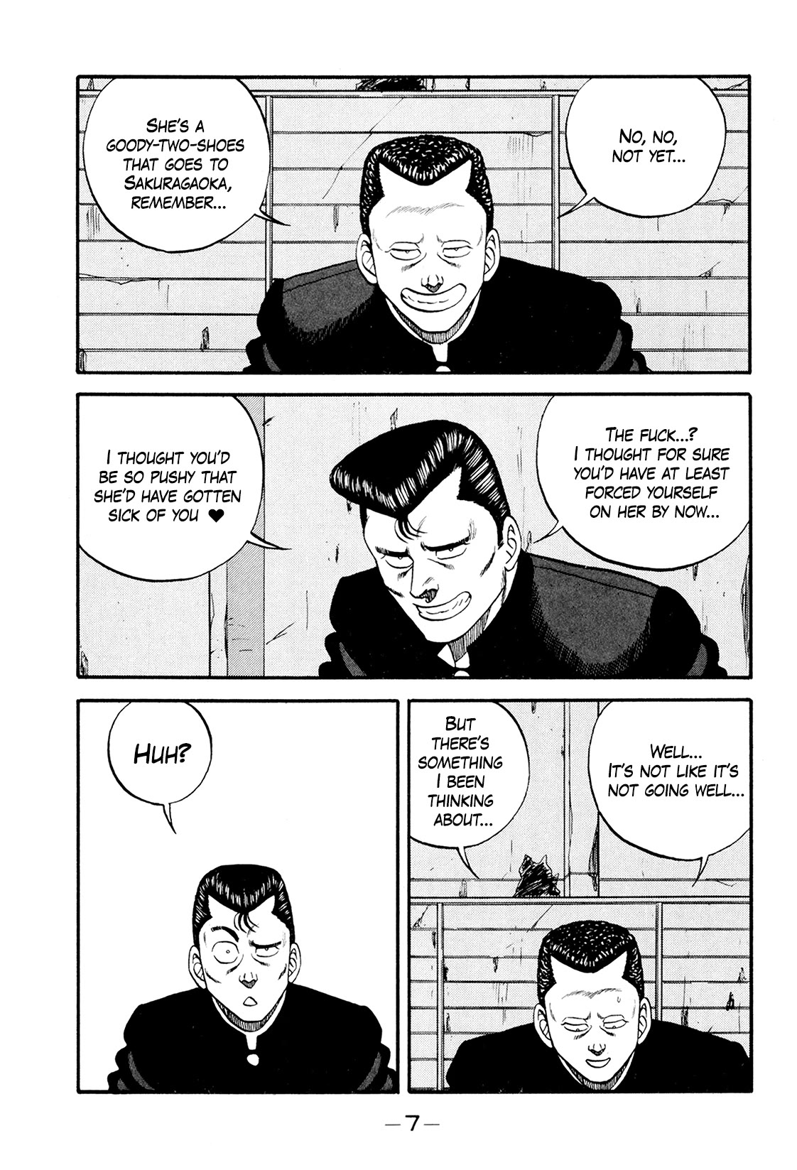 Be-Bop-Highschool Chapter 172 page 5 - Chapter 172: The Distressed Bastard's Writhing in Anguish