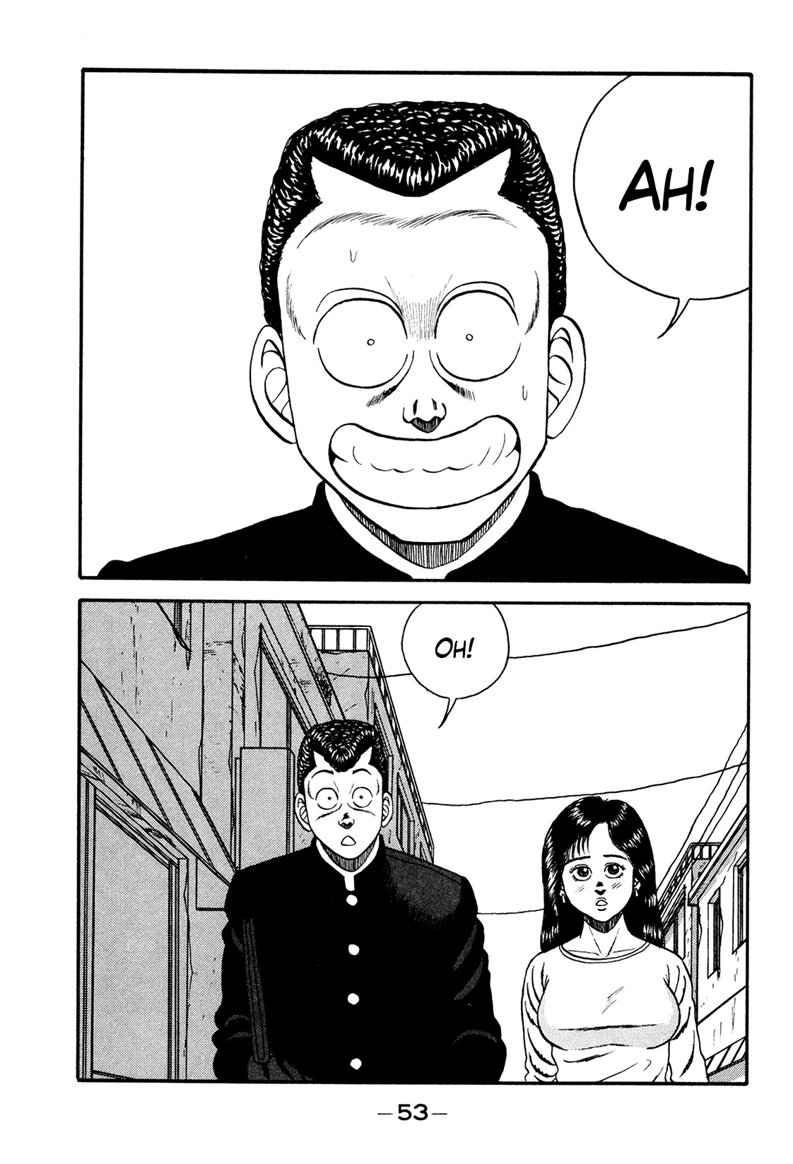Be-Bop-Highschool Chapter 172 page 51 - Chapter 172: The Distressed Bastard's Writhing in Anguish