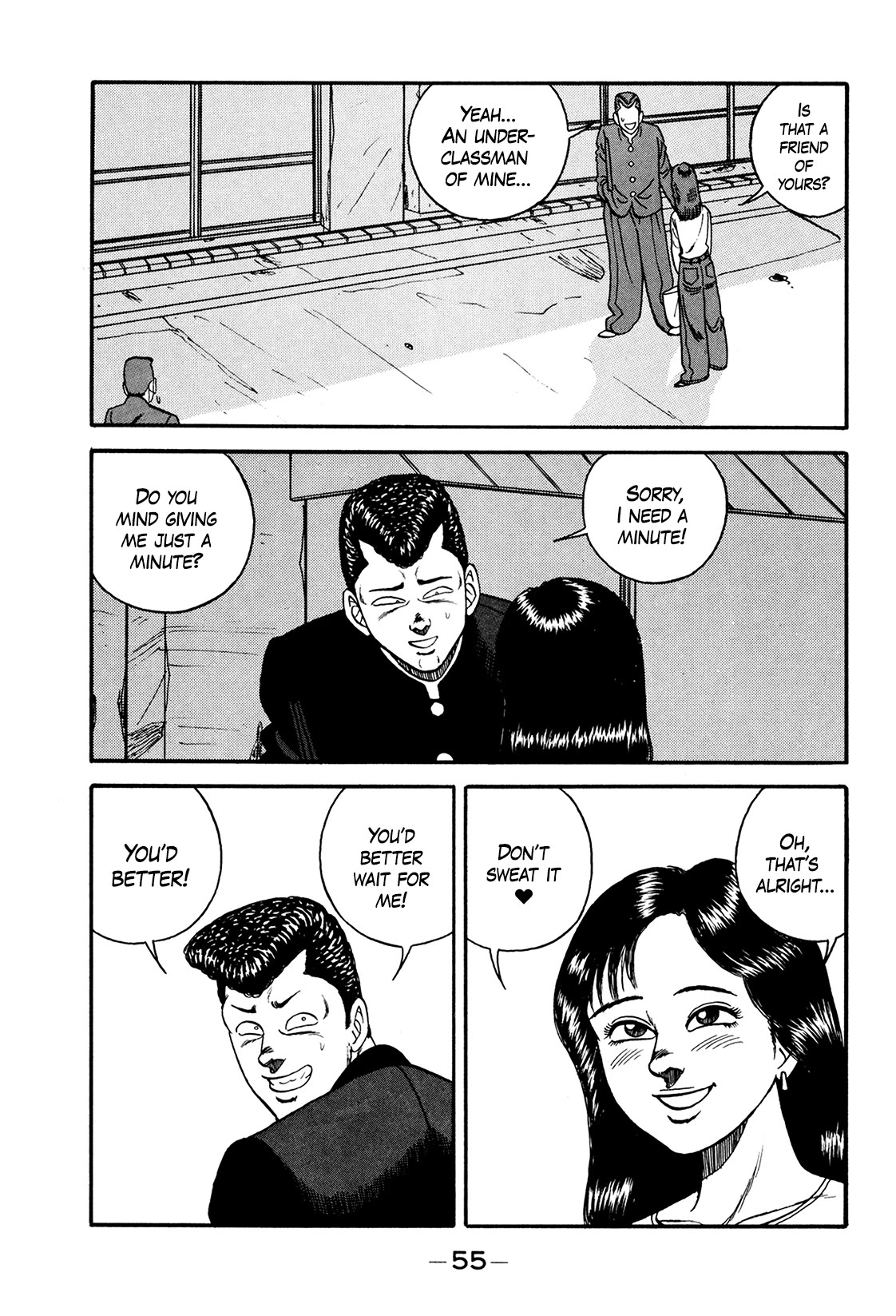 Be-Bop-Highschool Chapter 172 page 53 - Chapter 172: The Distressed Bastard's Writhing in Anguish