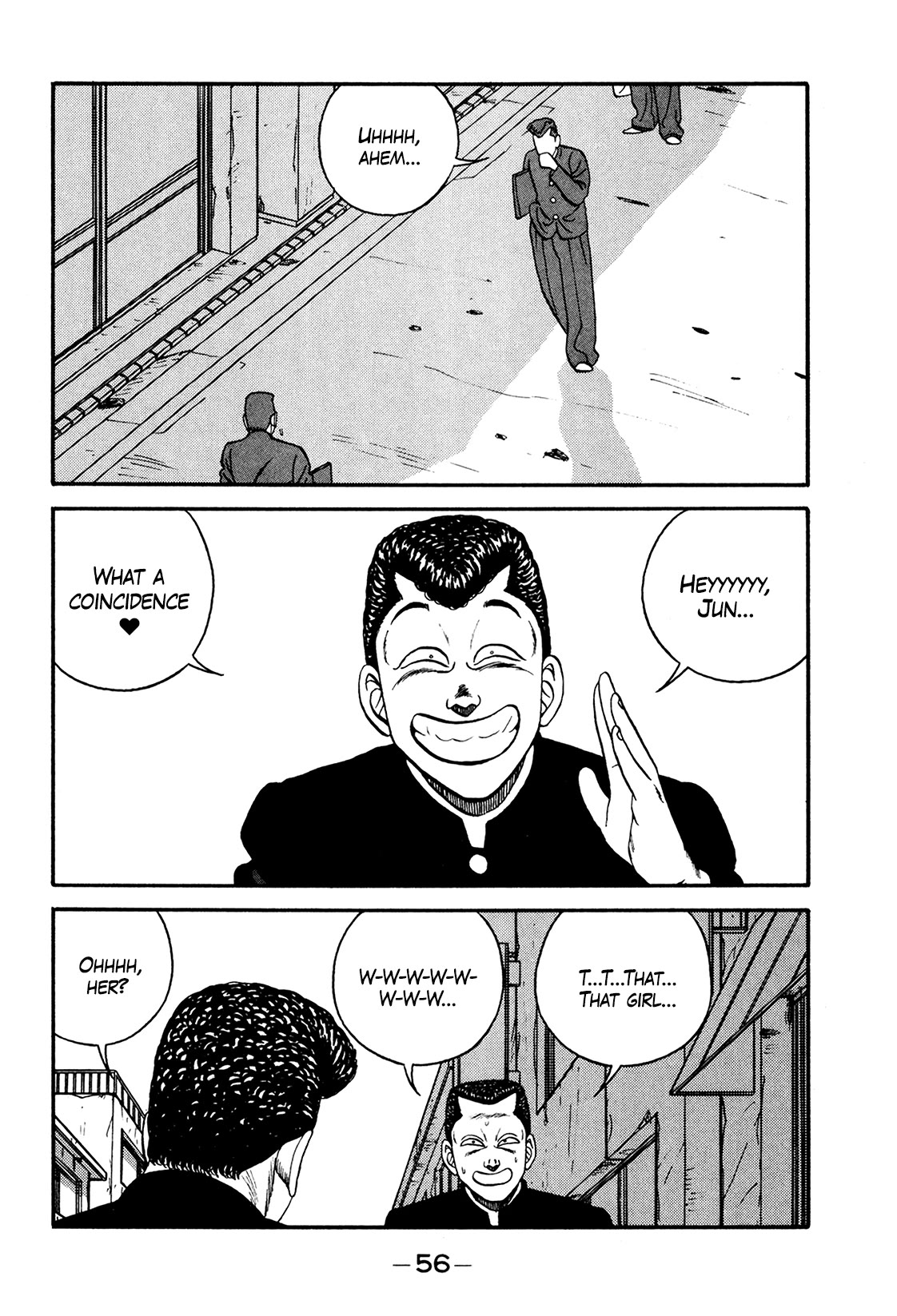 Be-Bop-Highschool Chapter 172 page 54 - Chapter 172: The Distressed Bastard's Writhing in Anguish
