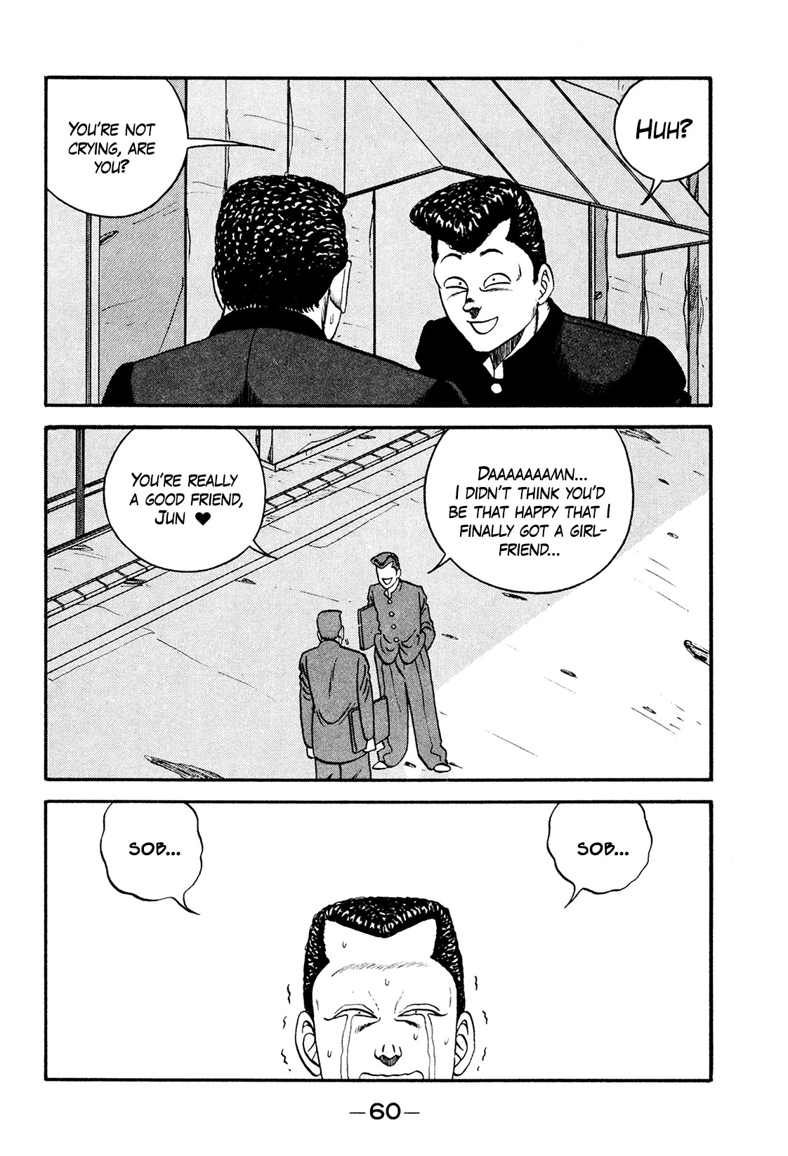 Be-Bop-Highschool Chapter 172 page 58 - Chapter 172: The Distressed Bastard's Writhing in Anguish