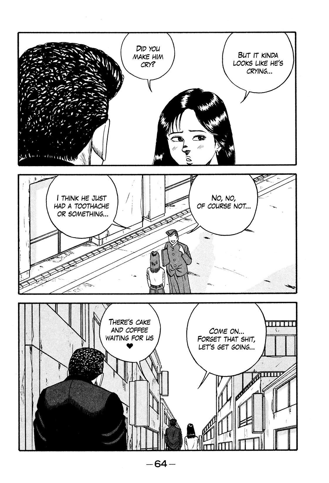 Be-Bop-Highschool Chapter 172 page 62 - Chapter 172: The Distressed Bastard's Writhing in Anguish