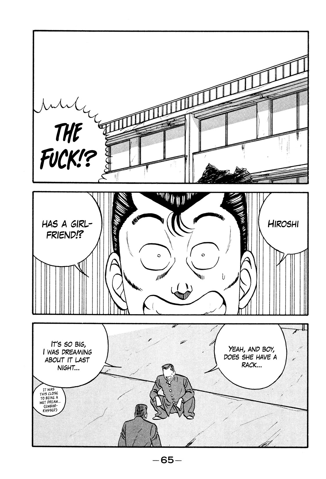 Be-Bop-Highschool Chapter 172 page 63 - Chapter 172: The Distressed Bastard's Writhing in Anguish