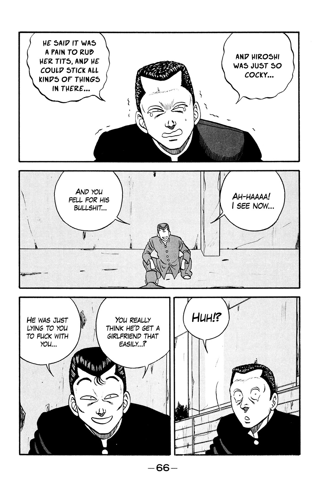 Be-Bop-Highschool Chapter 172 page 64 - Chapter 172: The Distressed Bastard's Writhing in Anguish