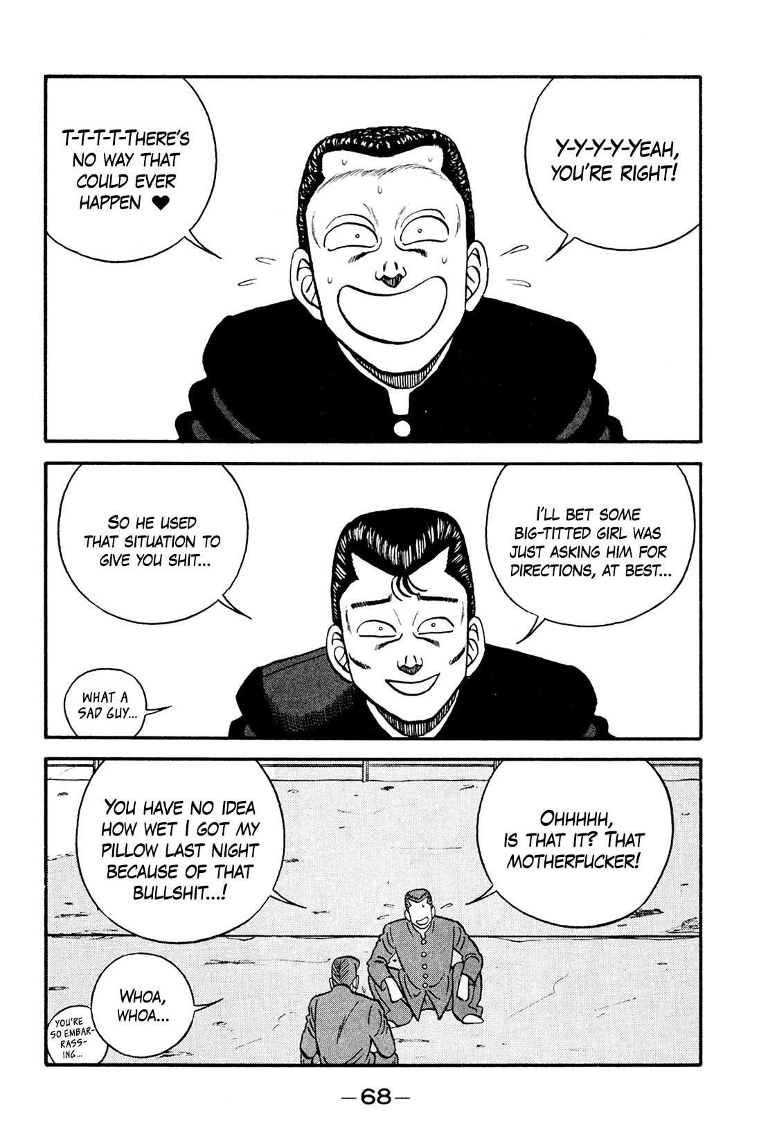 Be-Bop-Highschool Chapter 172 page 66 - Chapter 172: The Distressed Bastard's Writhing in Anguish