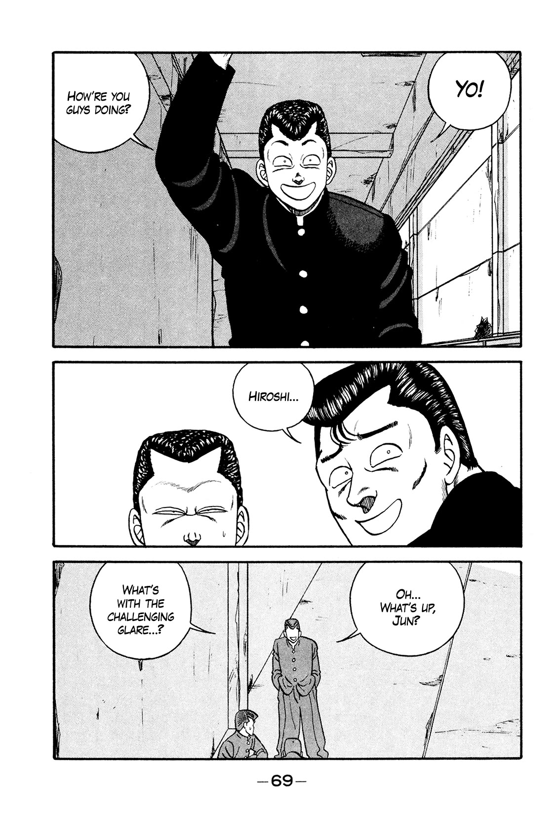 Be-Bop-Highschool Chapter 172 page 67 - Chapter 172: The Distressed Bastard's Writhing in Anguish