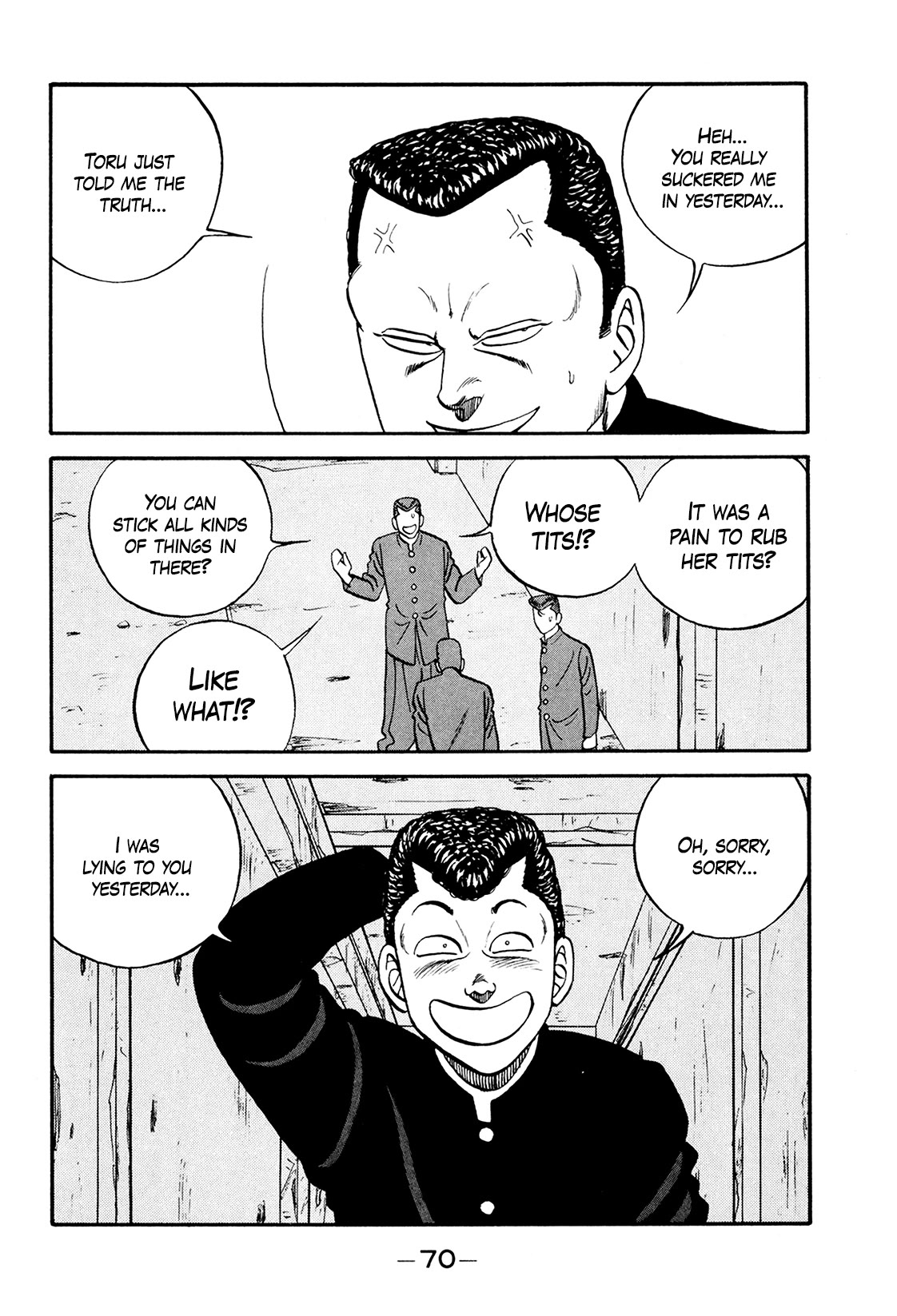 Be-Bop-Highschool Chapter 172 page 68 - Chapter 172: The Distressed Bastard's Writhing in Anguish