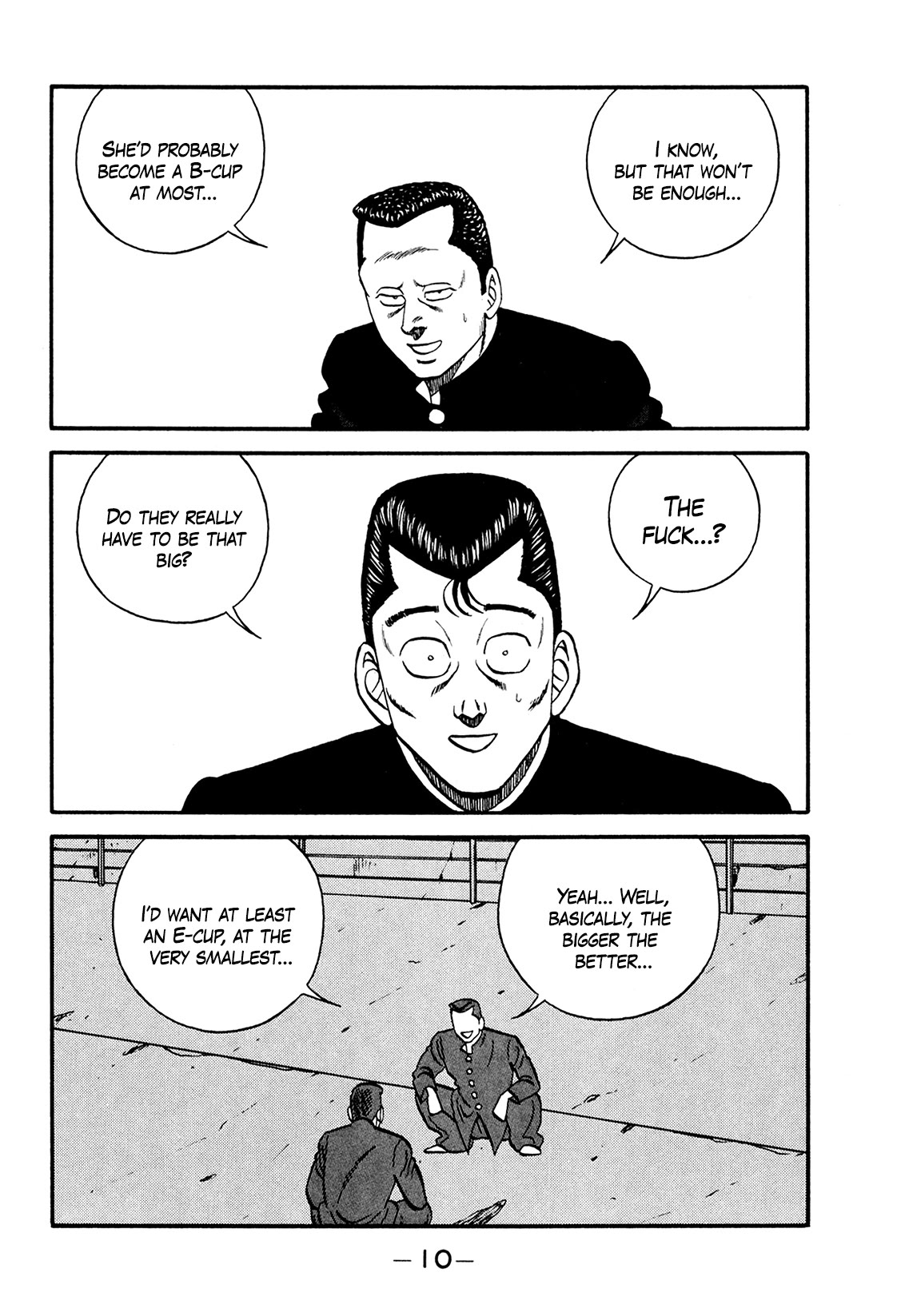 Be-Bop-Highschool Chapter 172 page 8 - Chapter 172: The Distressed Bastard's Writhing in Anguish