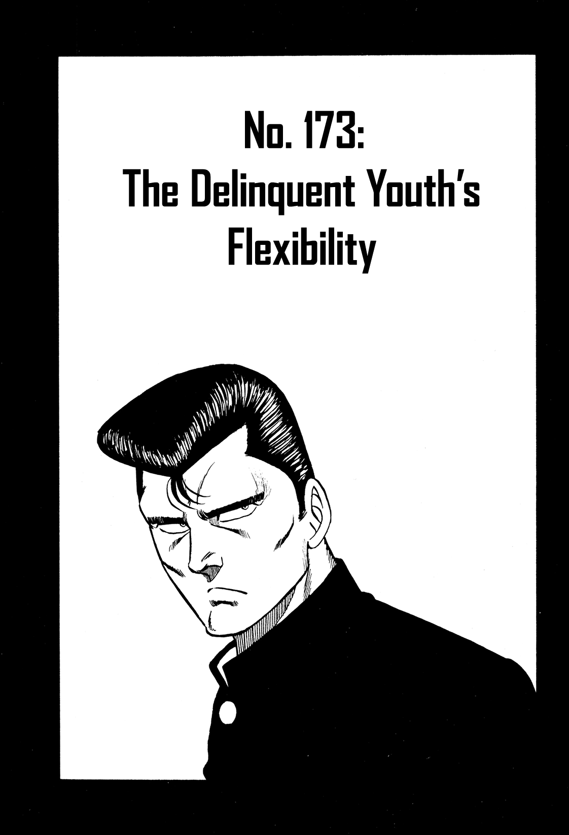 Be-Bop-Highschool Chapter 173 page 1 - Chapter 173: The Delinquent Youth's Flexibility