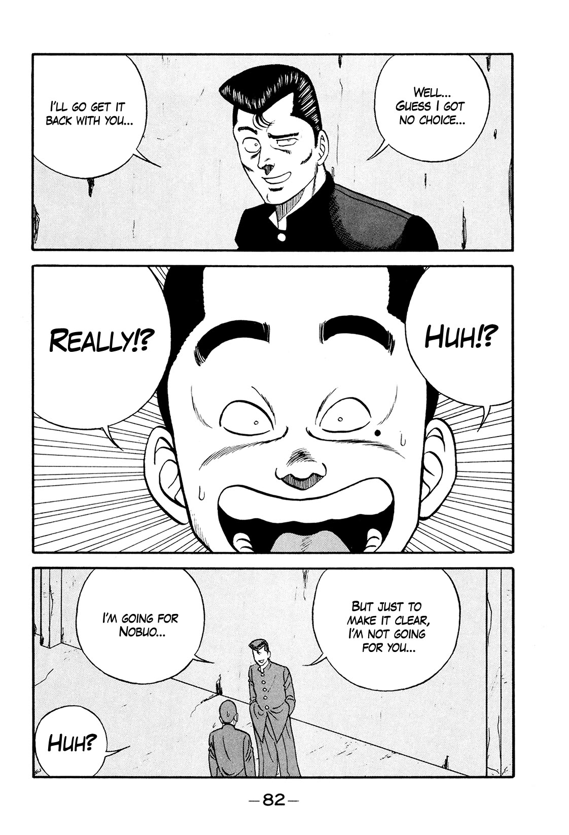 Be-Bop-Highschool Chapter 173 page 10 - Chapter 173: The Delinquent Youth's Flexibility