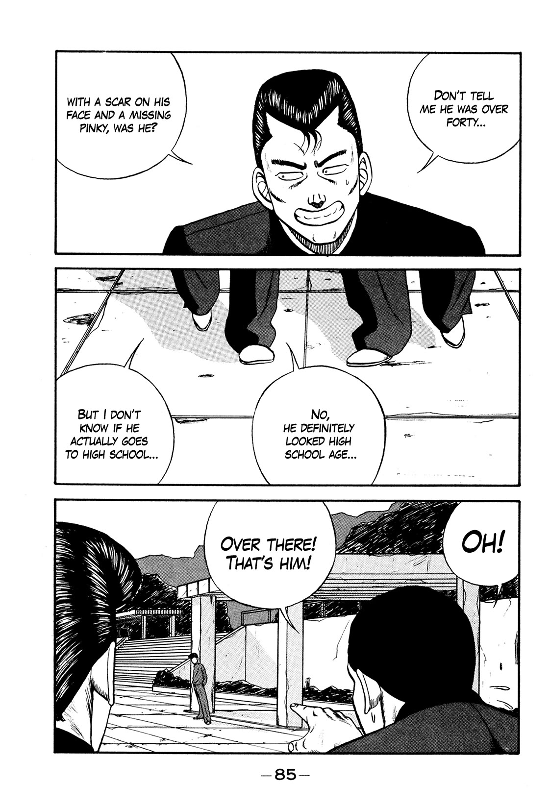 Be-Bop-Highschool Chapter 173 page 13 - Chapter 173: The Delinquent Youth's Flexibility