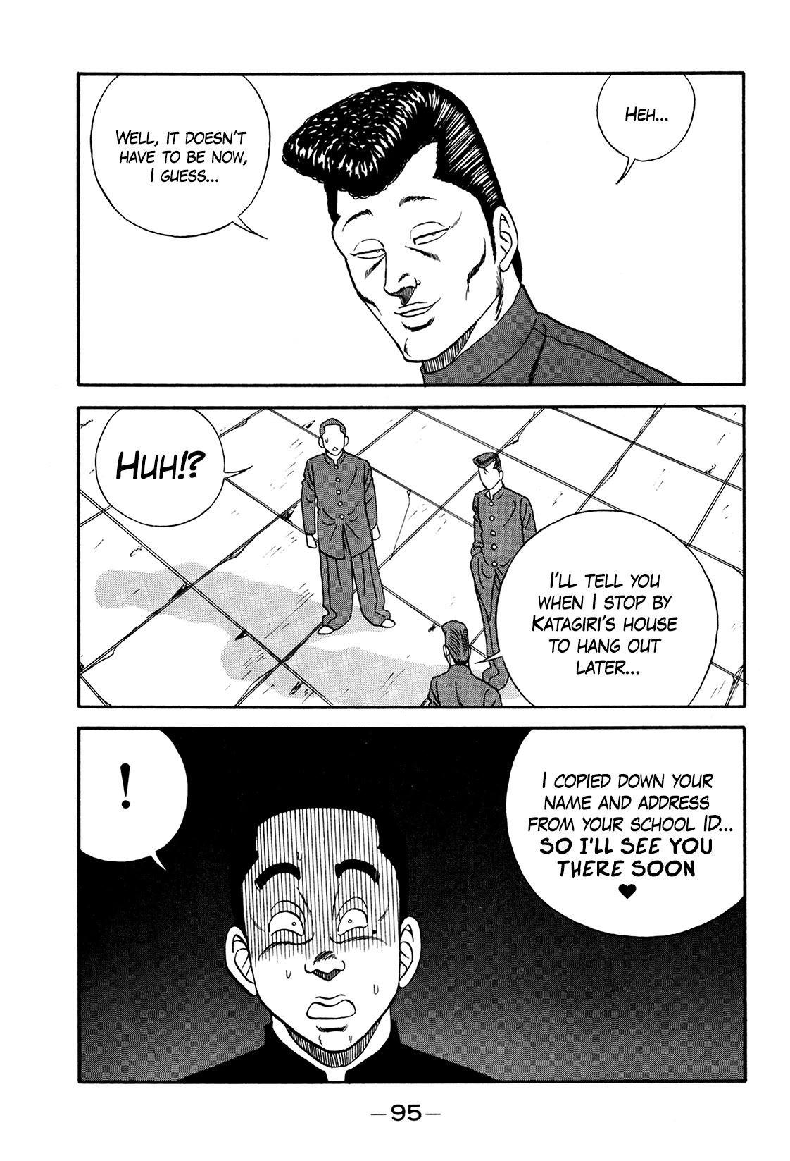 Be-Bop-Highschool Chapter 173 page 23 - Chapter 173: The Delinquent Youth's Flexibility