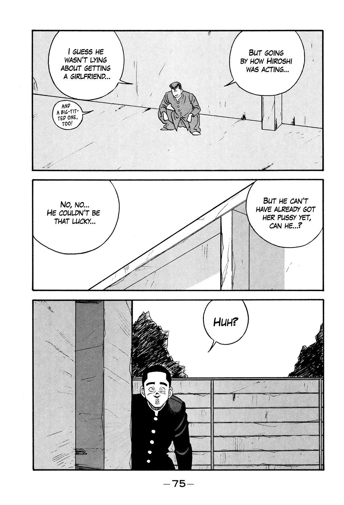 Be-Bop-Highschool Chapter 173 page 3 - Chapter 173: The Delinquent Youth's Flexibility