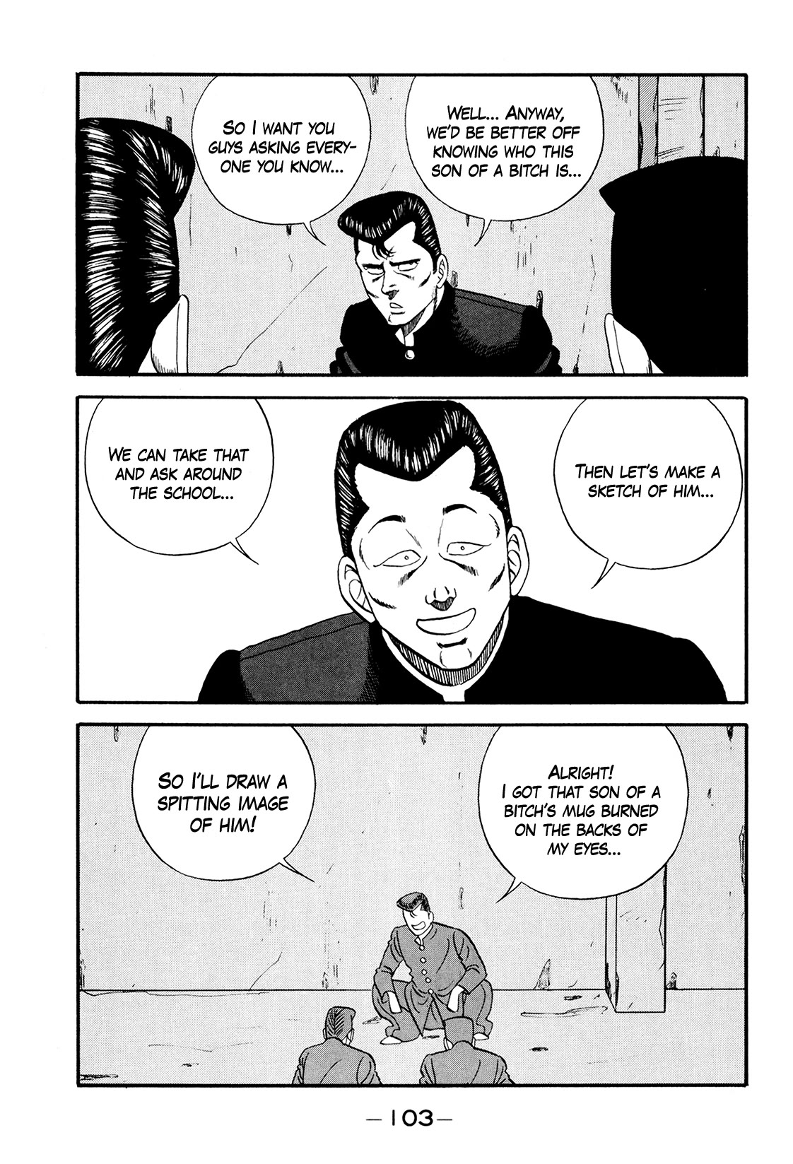 Be-Bop-Highschool Chapter 173 page 31 - Chapter 173: The Delinquent Youth's Flexibility