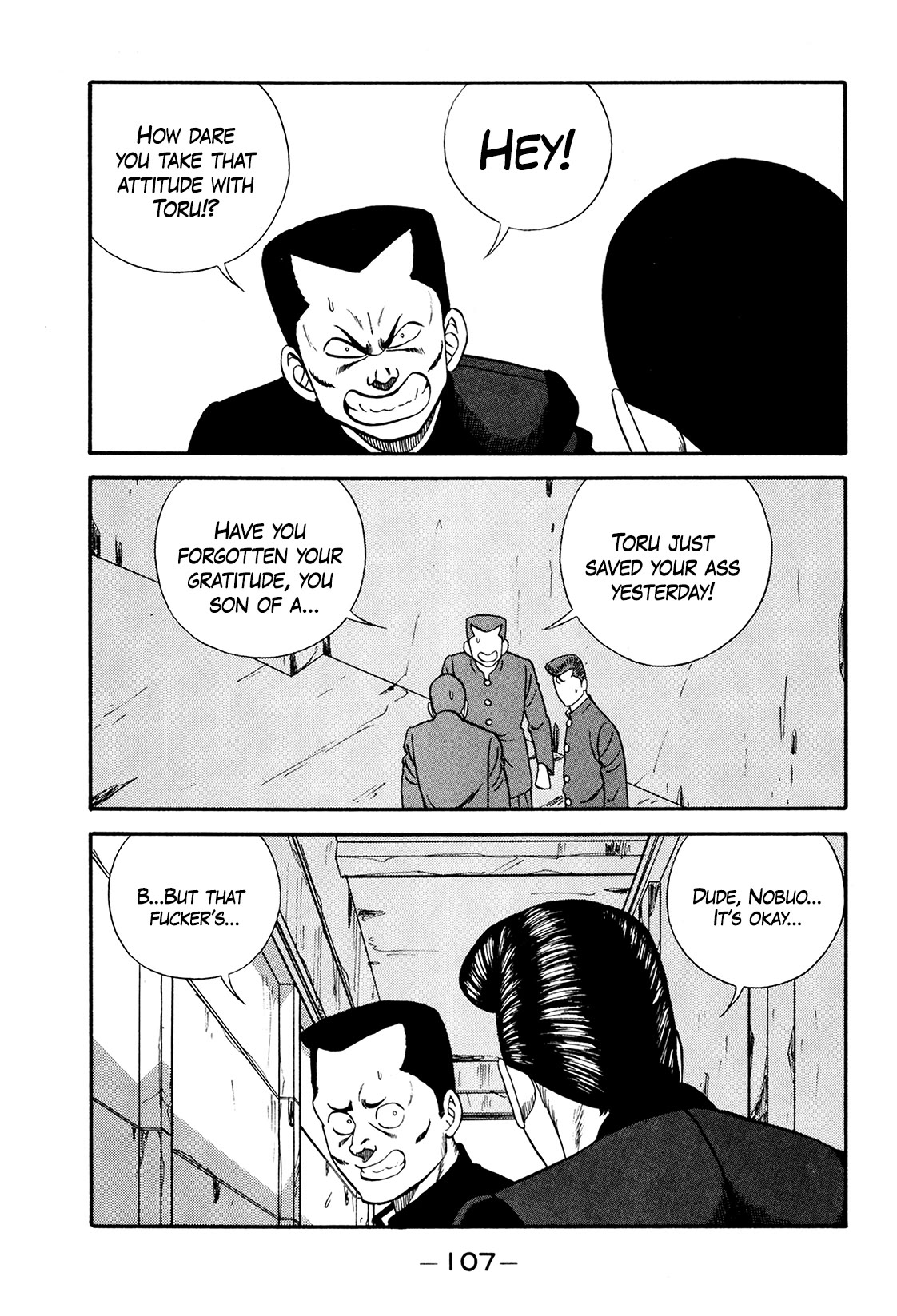Be-Bop-Highschool Chapter 173 page 35 - Chapter 173: The Delinquent Youth's Flexibility