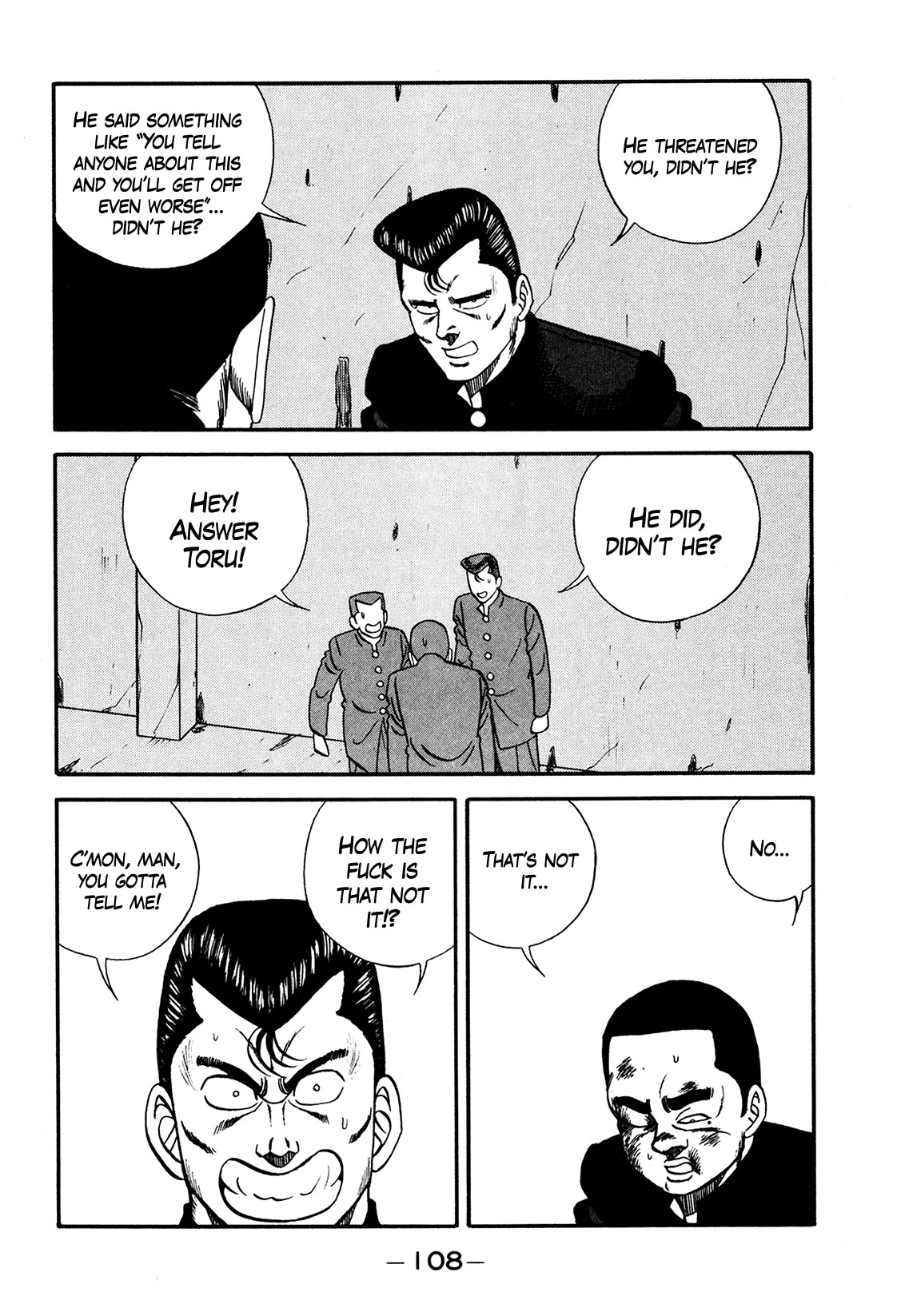 Be-Bop-Highschool Chapter 173 page 36 - Chapter 173: The Delinquent Youth's Flexibility