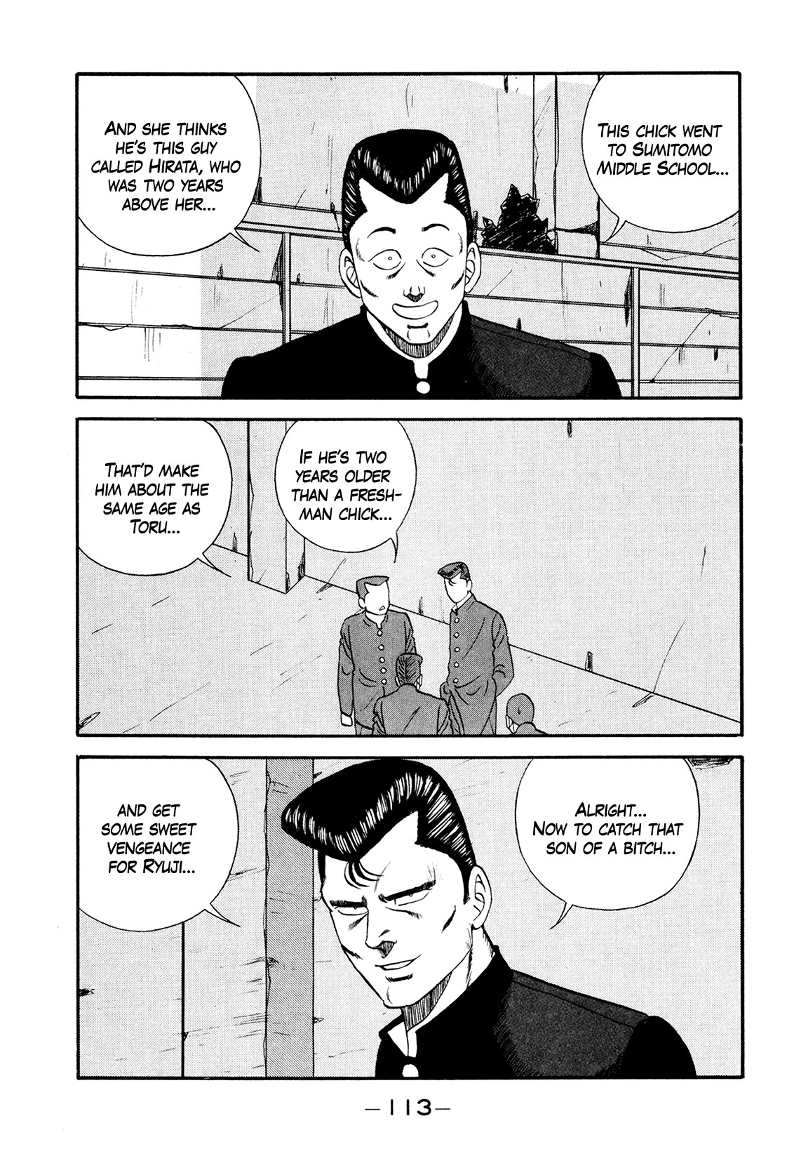 Be-Bop-Highschool Chapter 173 page 41 - Chapter 173: The Delinquent Youth's Flexibility
