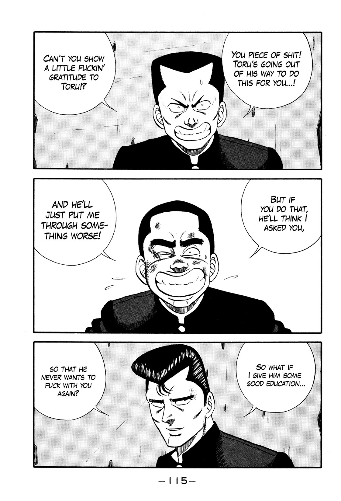 Be-Bop-Highschool Chapter 173 page 43 - Chapter 173: The Delinquent Youth's Flexibility