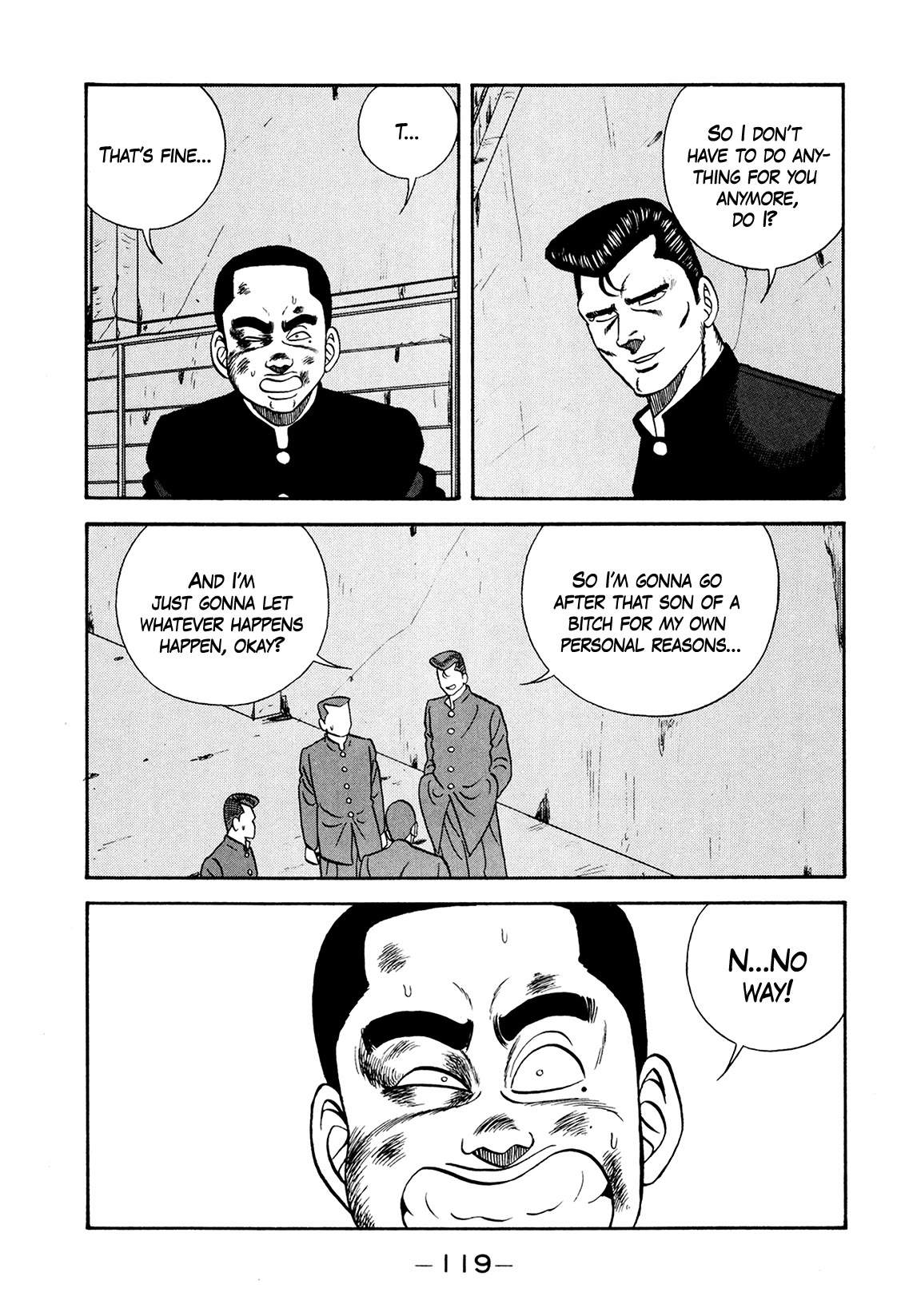 Be-Bop-Highschool Chapter 173 page 47 - Chapter 173: The Delinquent Youth's Flexibility