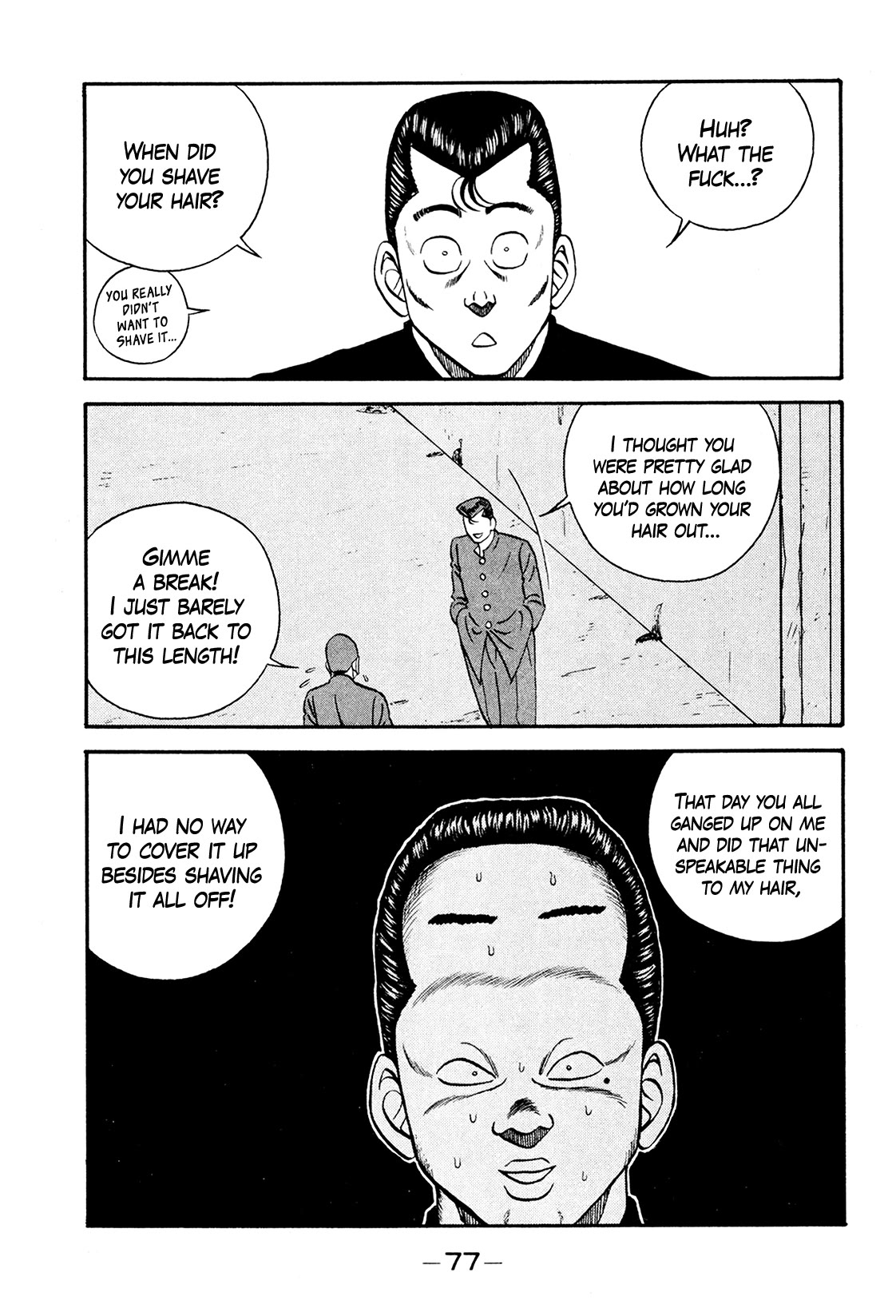 Be-Bop-Highschool Chapter 173 page 5 - Chapter 173: The Delinquent Youth's Flexibility