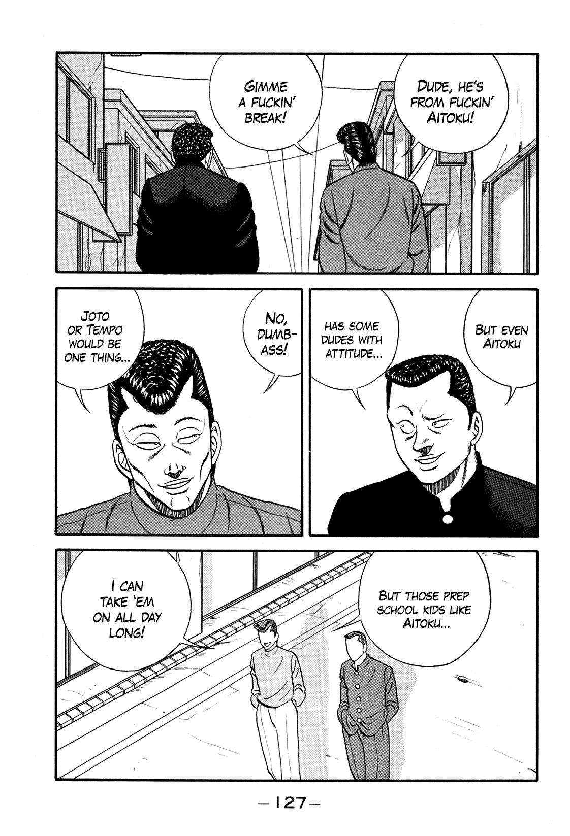 Be-Bop-Highschool Chapter 173 page 55 - Chapter 173: The Delinquent Youth's Flexibility