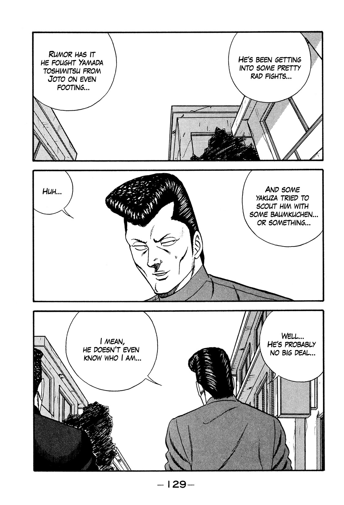 Be-Bop-Highschool Chapter 173 page 57 - Chapter 173: The Delinquent Youth's Flexibility