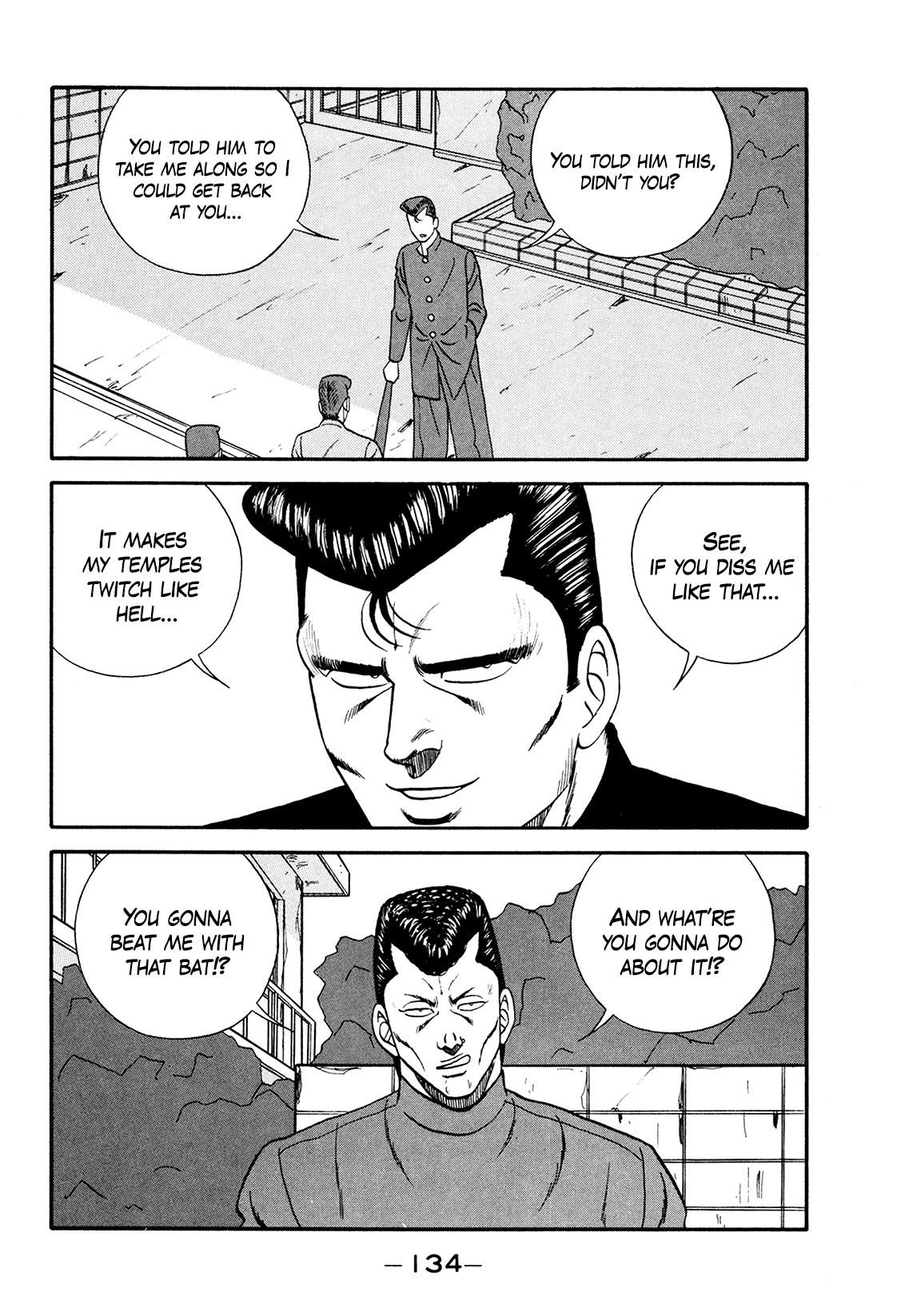Be-Bop-Highschool Chapter 173 page 62 - Chapter 173: The Delinquent Youth's Flexibility