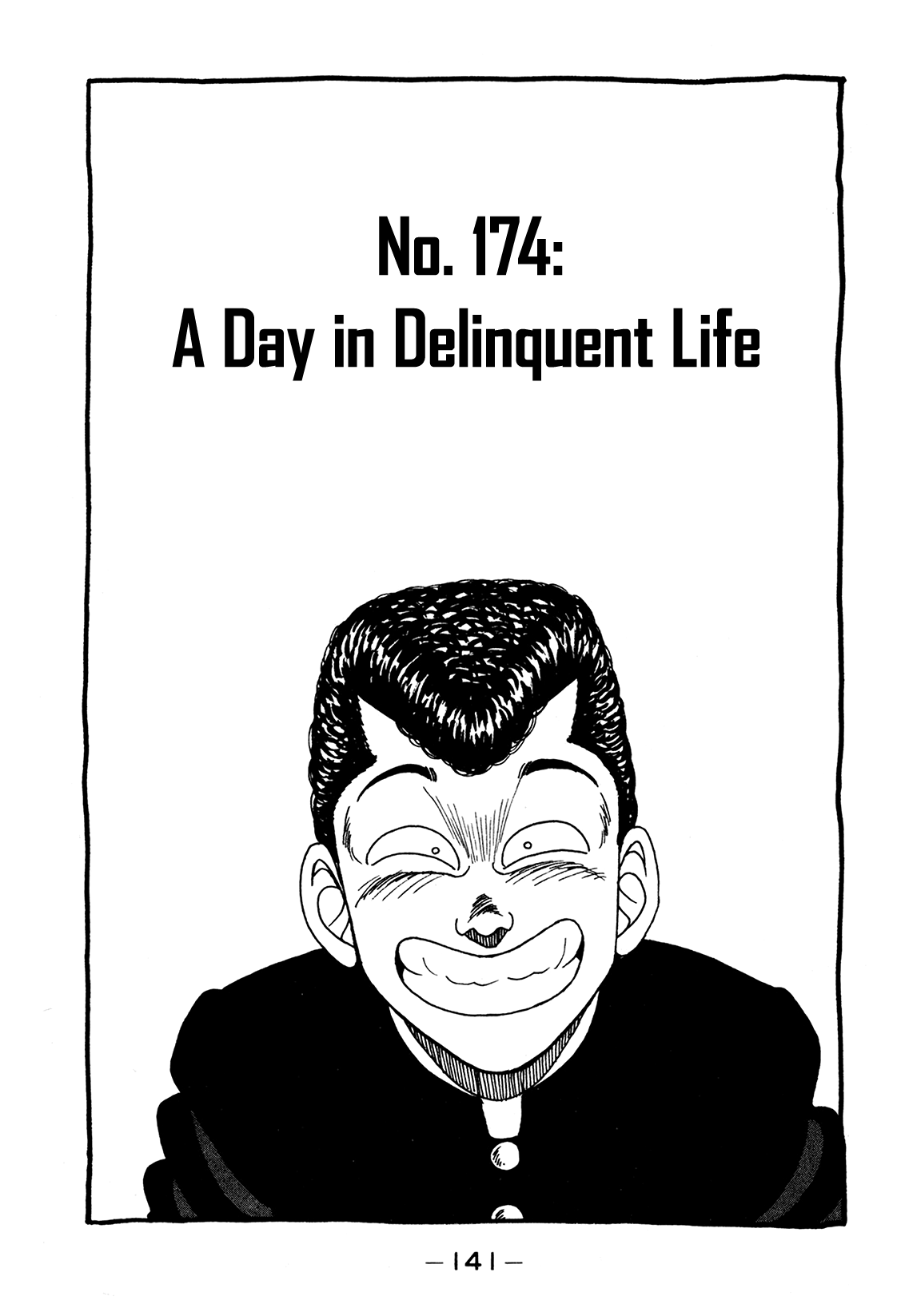 Be-Bop-Highschool Chapter 174 page 1 - Chapter 174: A Day in Delinquent Life
