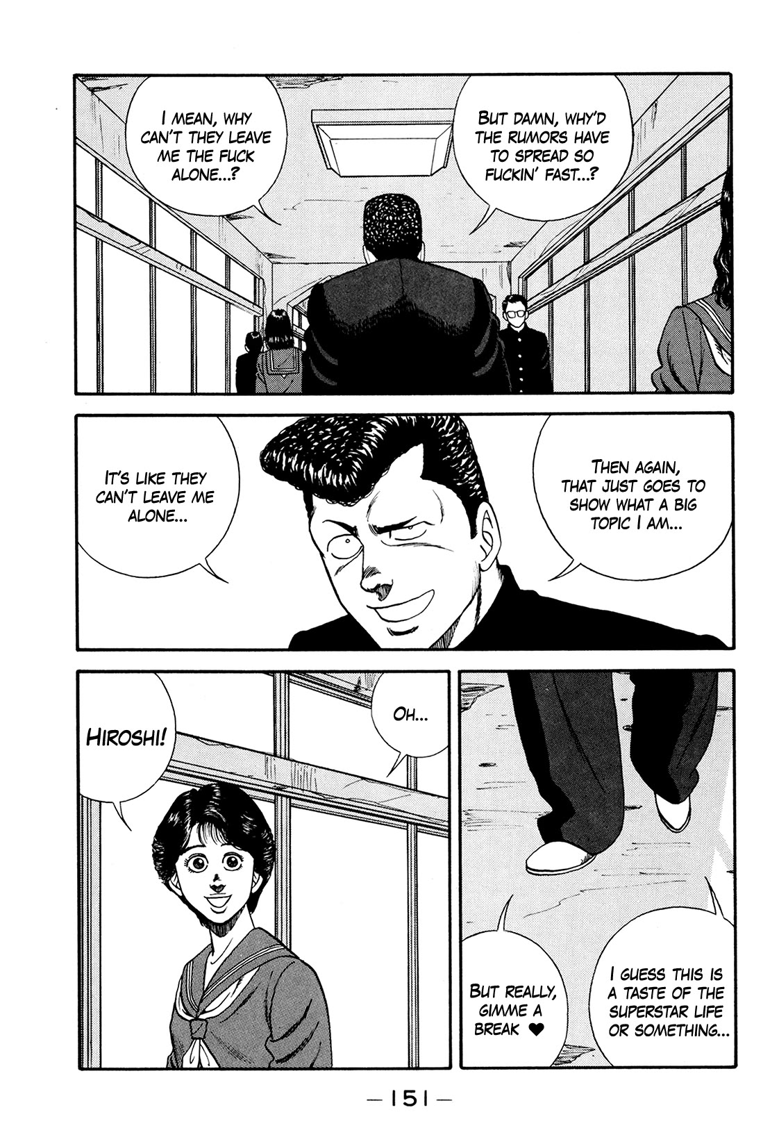 Be-Bop-Highschool Chapter 174 page 11 - Chapter 174: A Day in Delinquent Life