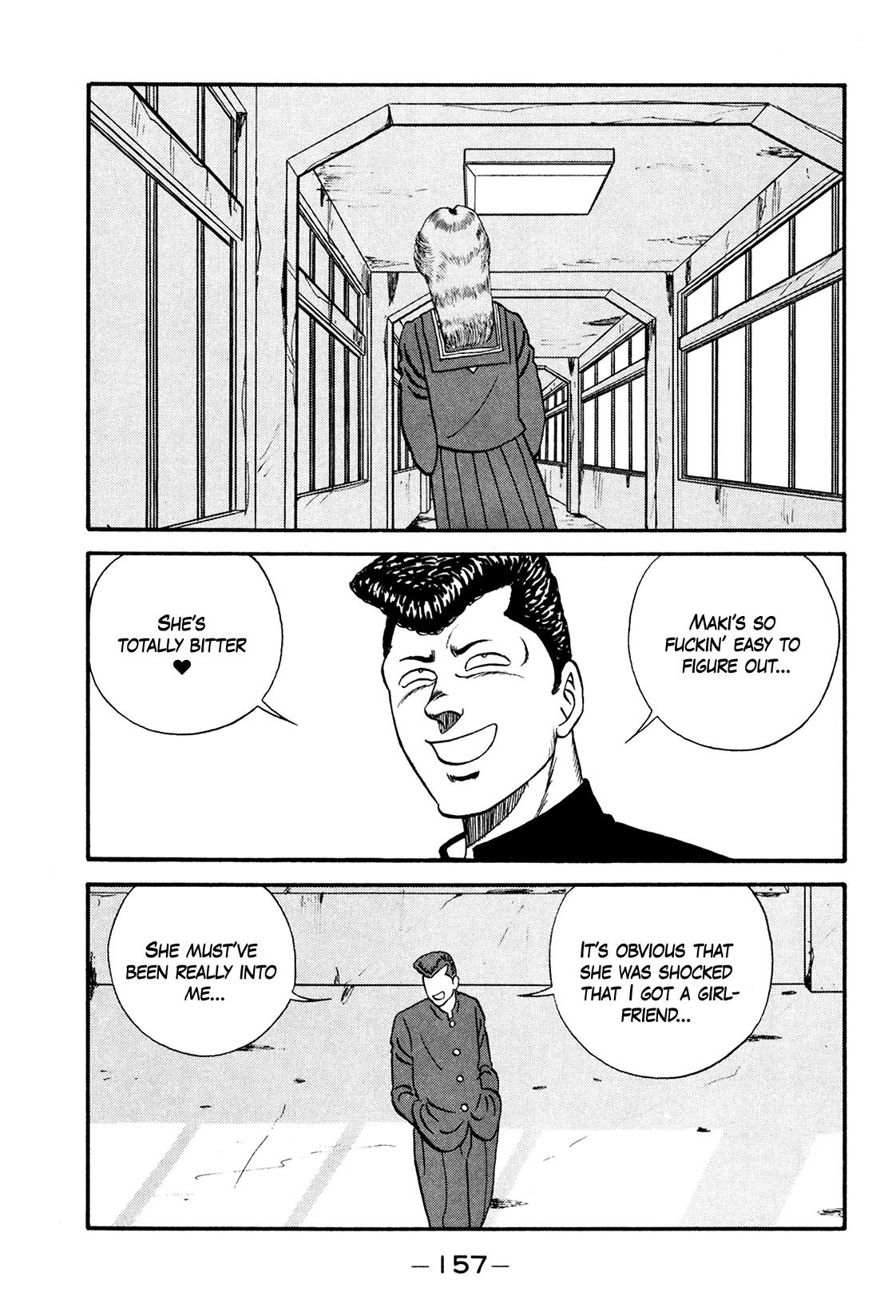 Be-Bop-Highschool Chapter 174 page 17 - Chapter 174: A Day in Delinquent Life