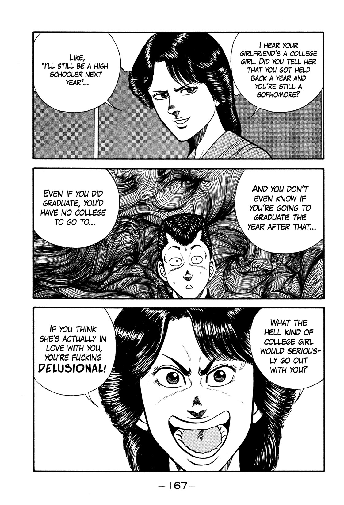 Be-Bop-Highschool Chapter 174 page 27 - Chapter 174: A Day in Delinquent Life