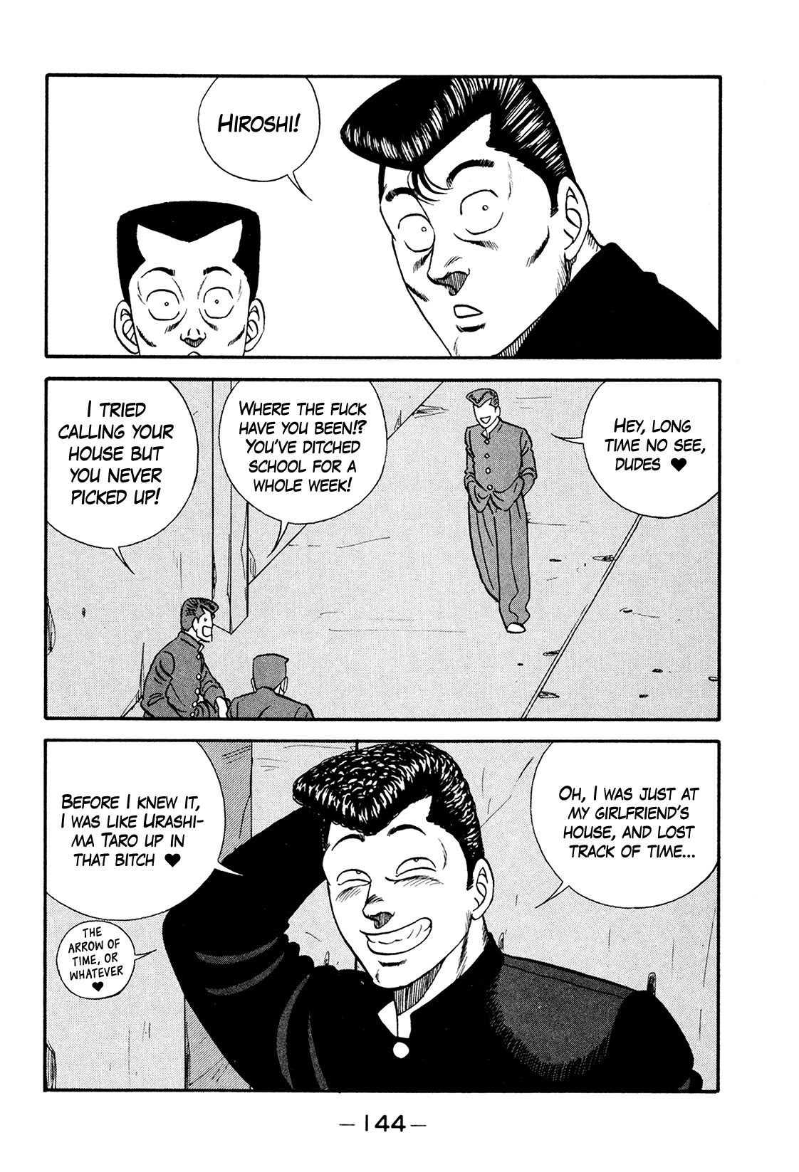 Be-Bop-Highschool Chapter 174 page 4 - Chapter 174: A Day in Delinquent Life