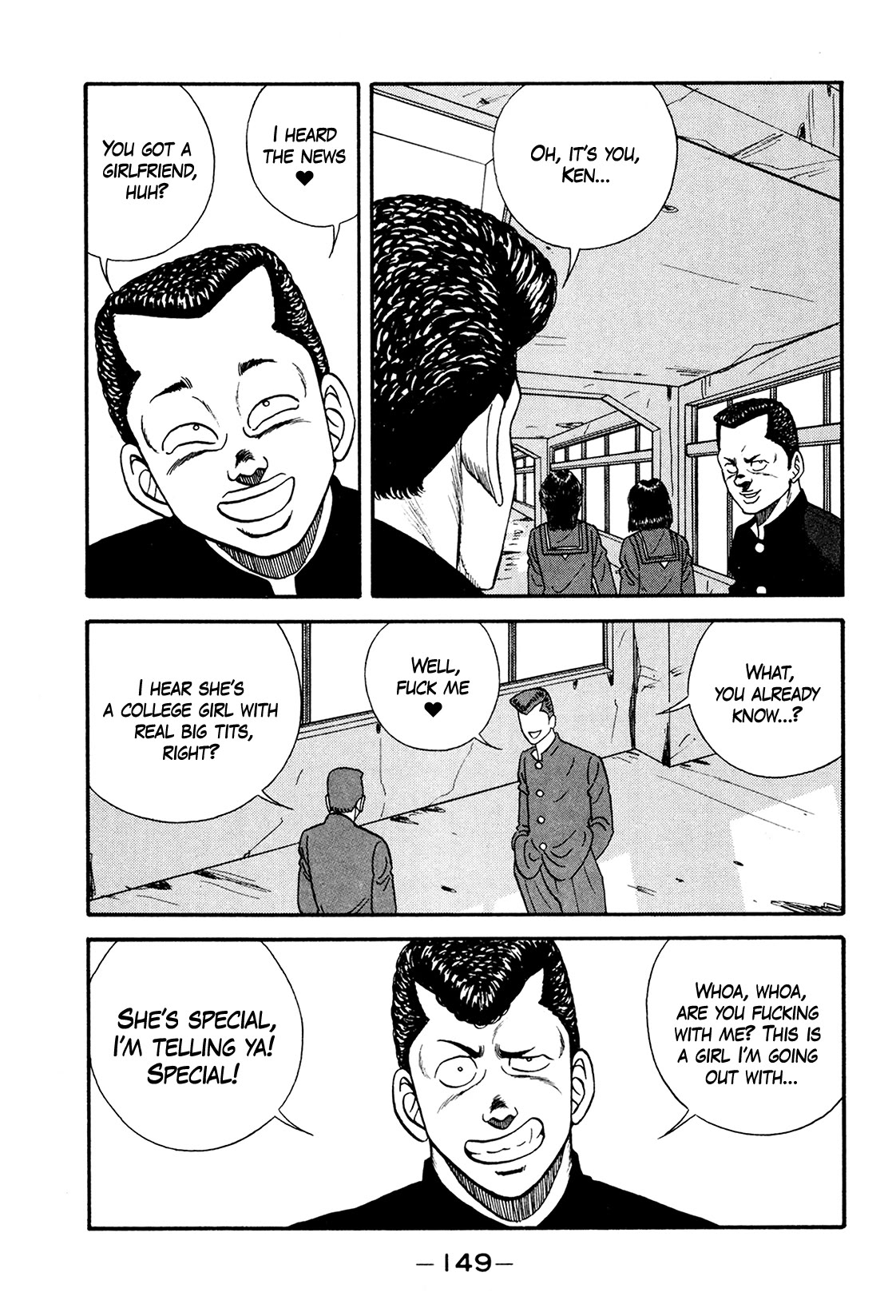 Be-Bop-Highschool Chapter 174 page 9 - Chapter 174: A Day in Delinquent Life