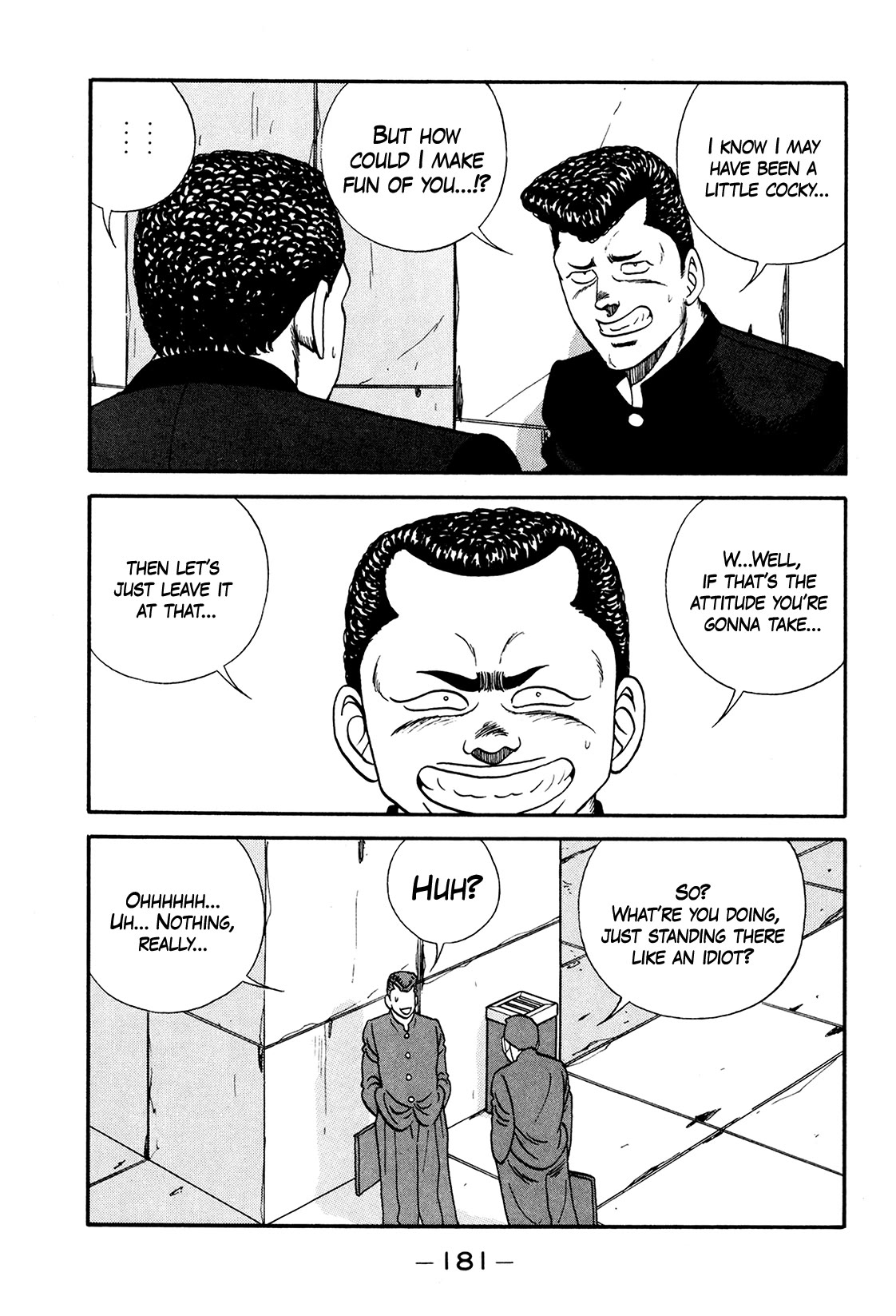 Be-Bop-Highschool Chapter 175 page 13 - Chapter 175: The Delinquent Youth's Song of Passion
