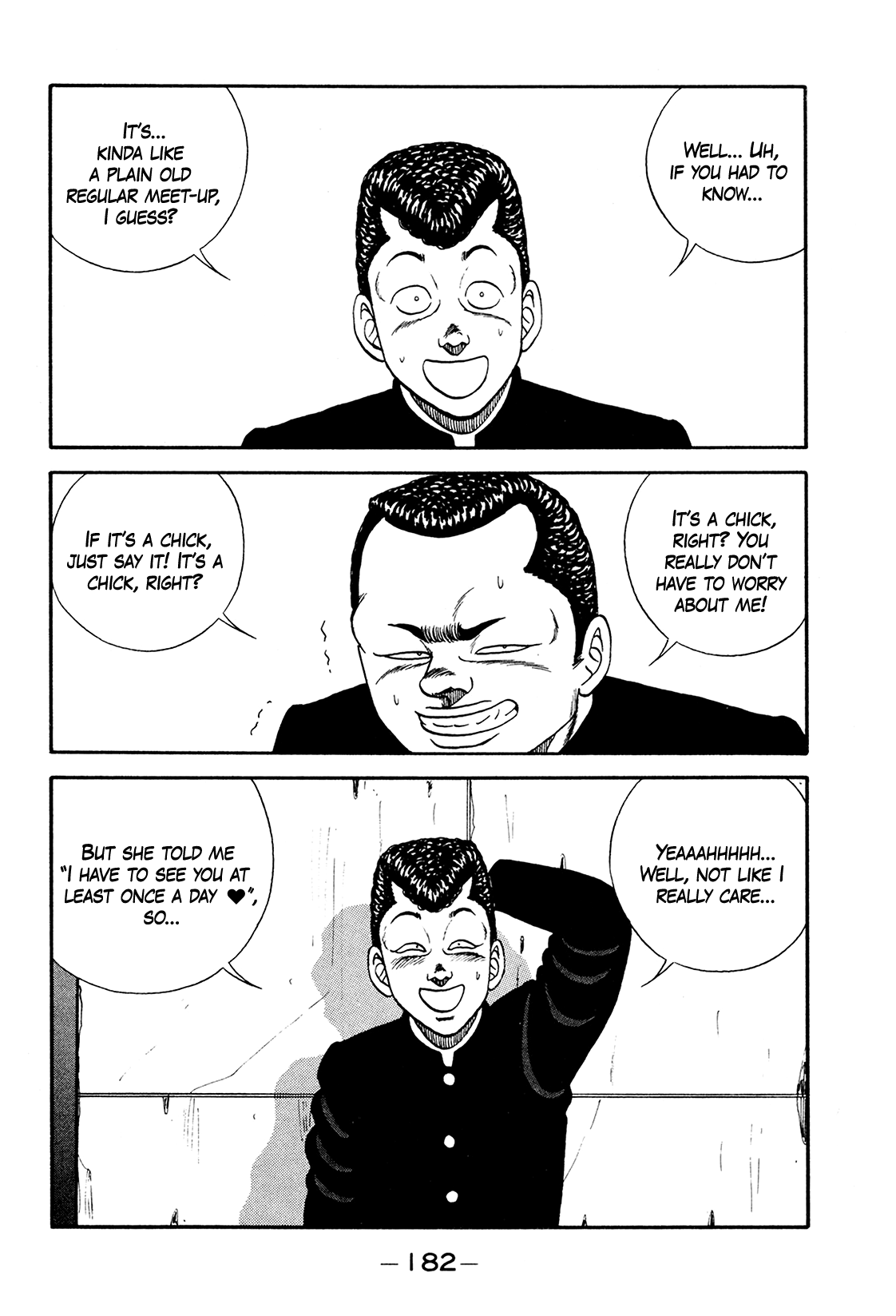 Be-Bop-Highschool Chapter 175 page 14 - Chapter 175: The Delinquent Youth's Song of Passion