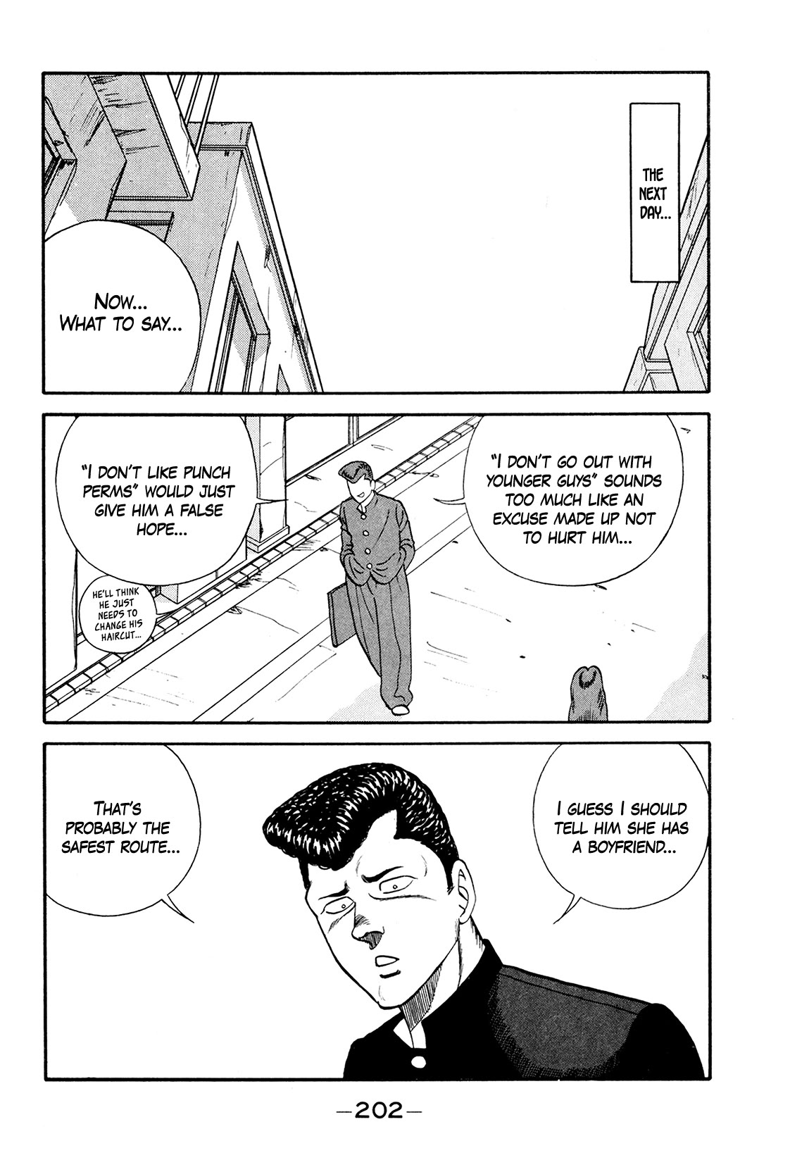 Be-Bop-Highschool Chapter 175 page 34 - Chapter 175: The Delinquent Youth's Song of Passion