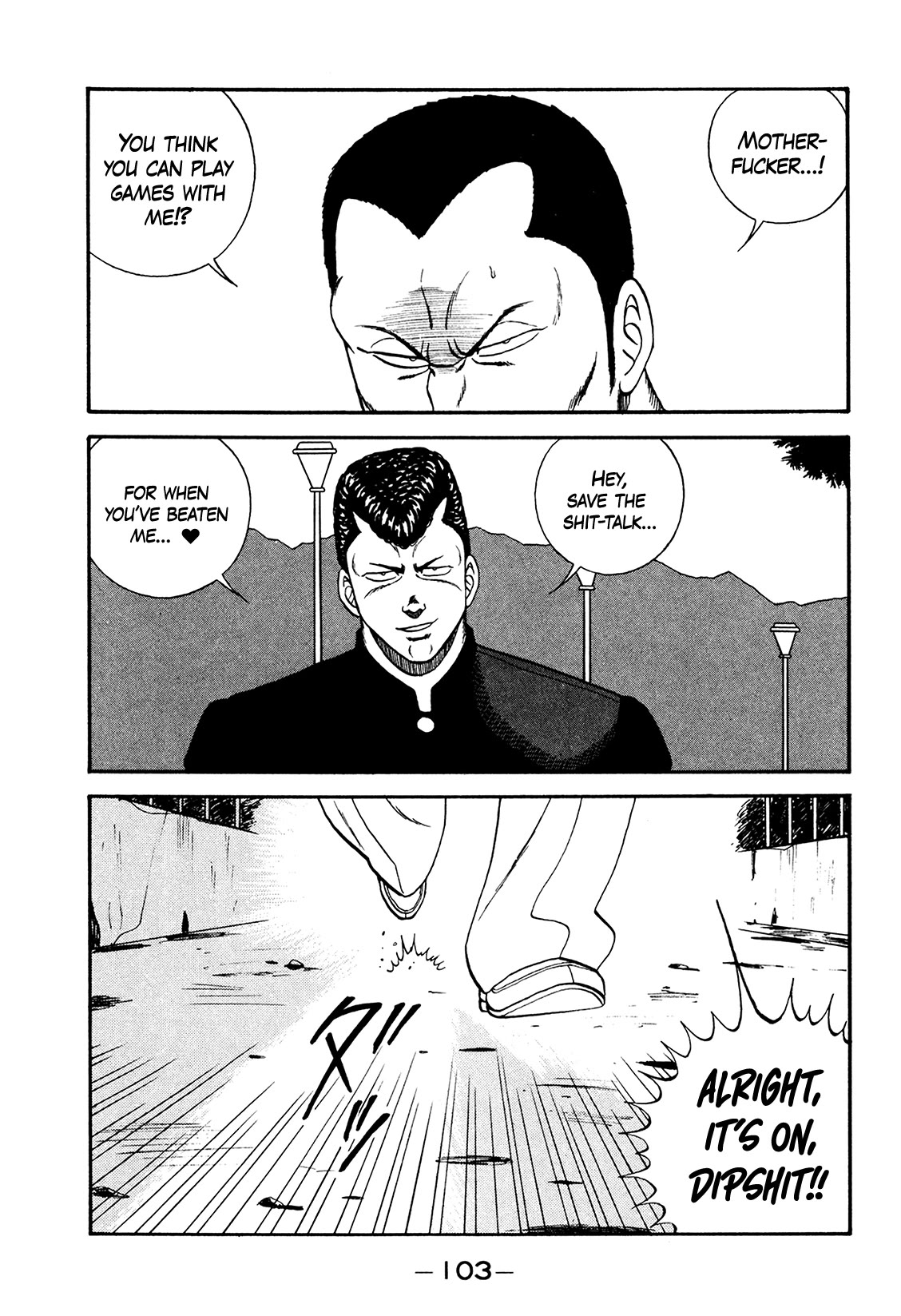 Be-Bop-Highschool Chapter 176 page 101 - Chapter 176: The High School Dimwit Crushing Evil and Spreading Truth