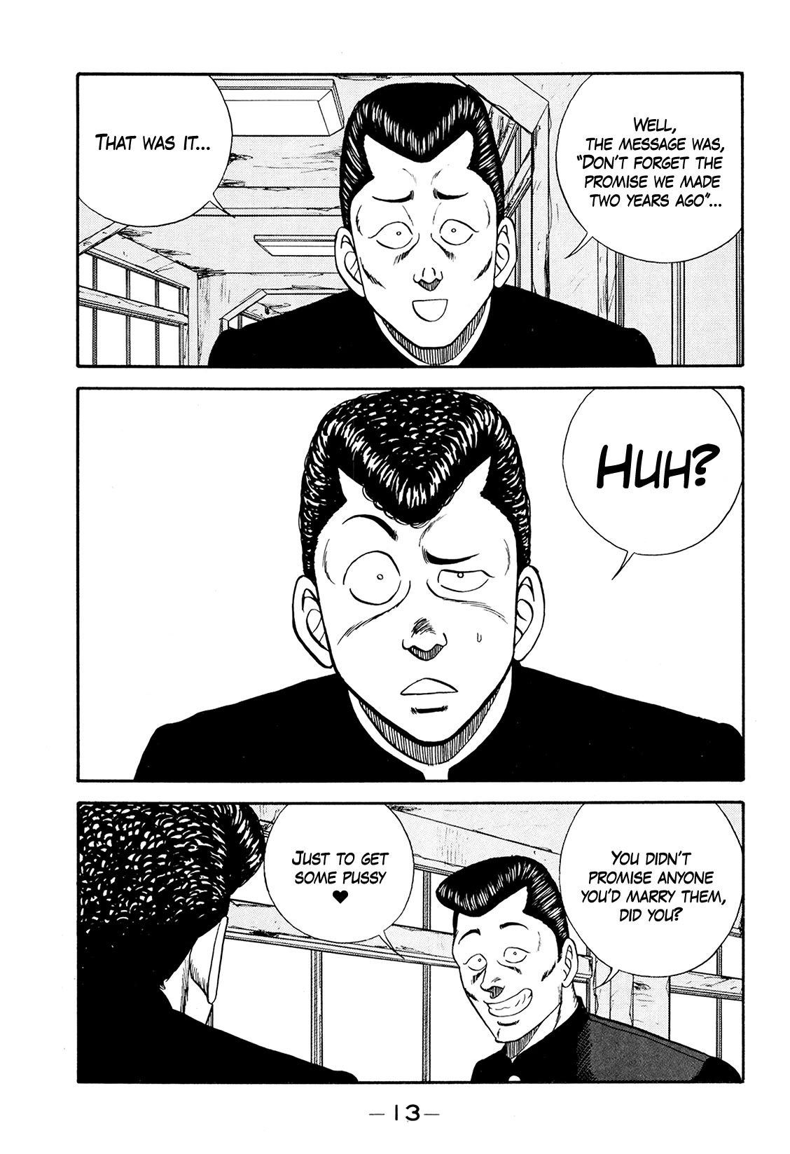 Be-Bop-Highschool Chapter 176 page 11 - Chapter 176: The High School Dimwit Crushing Evil and Spreading Truth