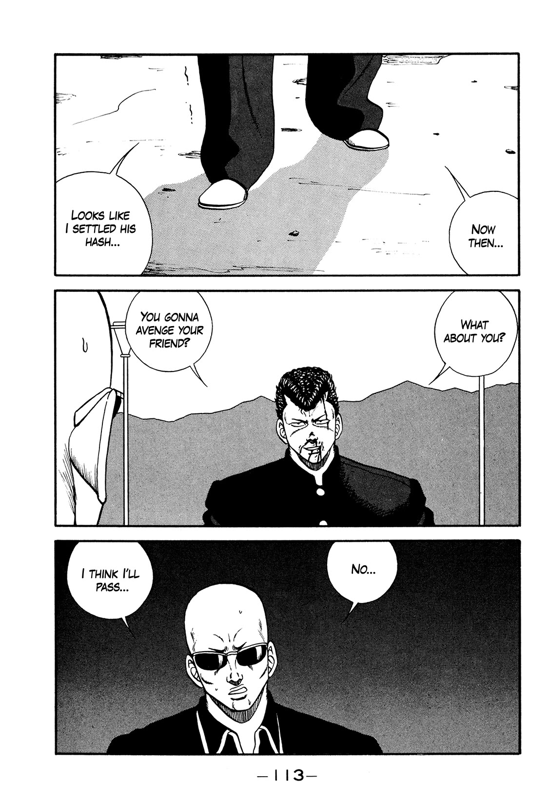 Be-Bop-Highschool Chapter 176 page 111 - Chapter 176: The High School Dimwit Crushing Evil and Spreading Truth